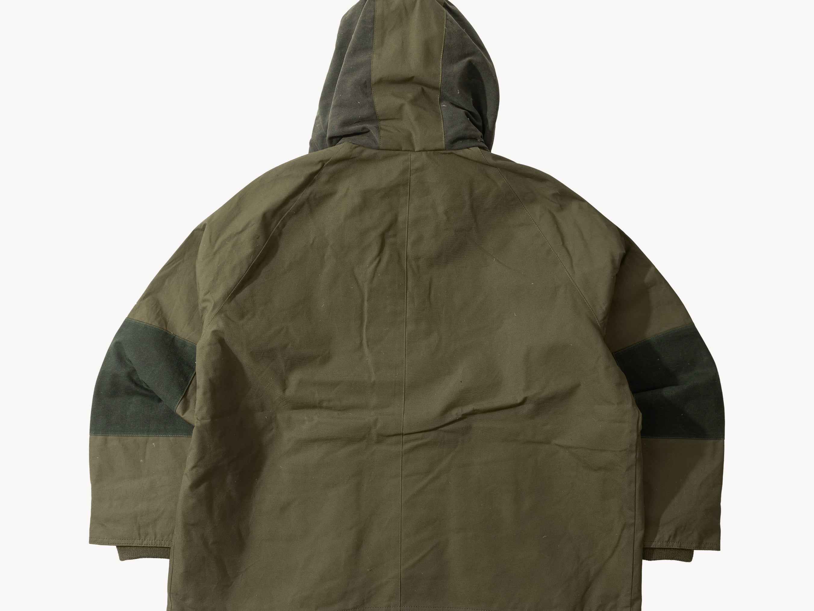 REWORK® POP-OVER WAX JACKET - N° 017 Coats & Jackets LARGE / GREEN - BRUT Clothing
