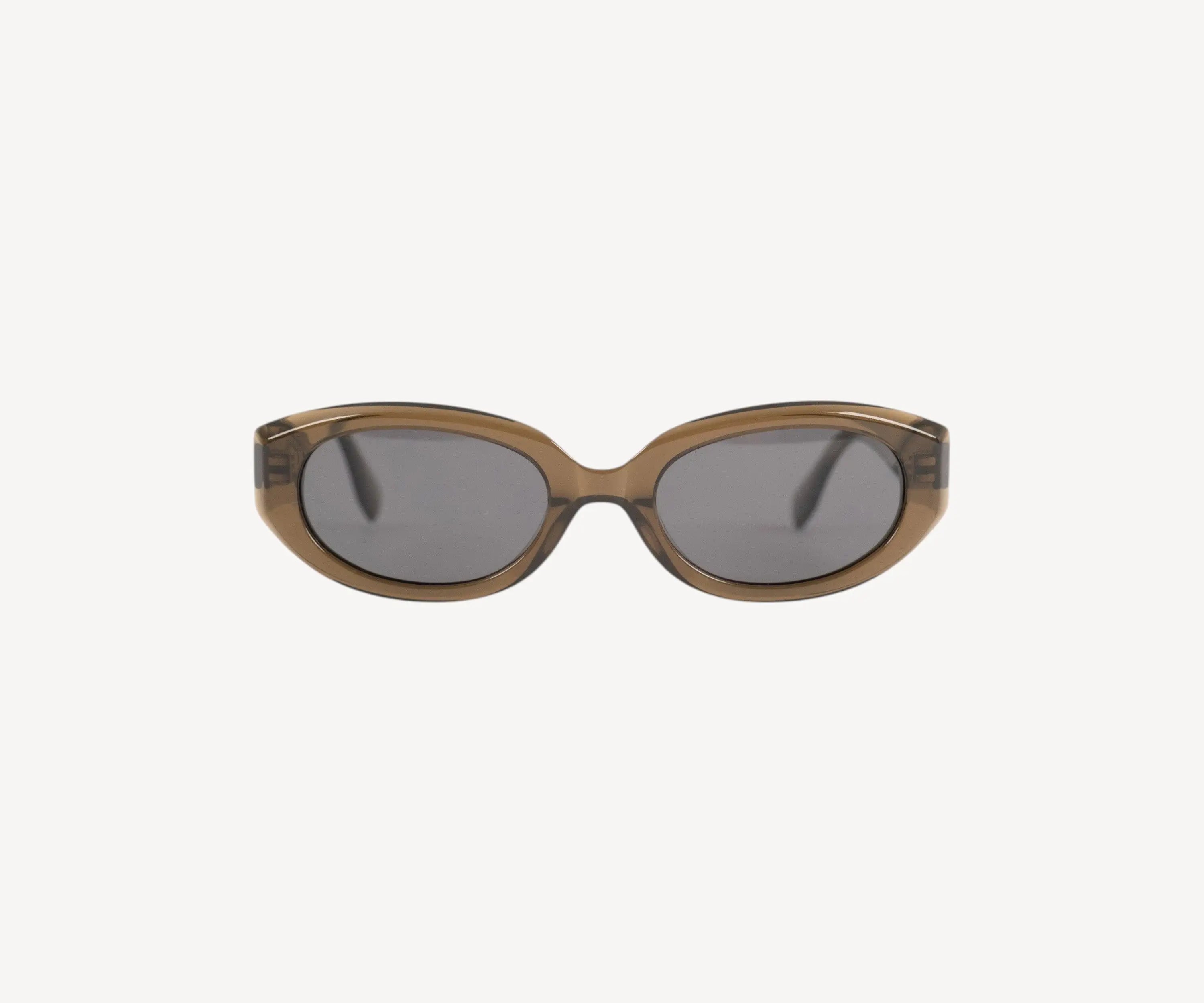CAT'S EYES SUNGLASSES Sunglasses ONE SIZE / GREEN - BRUT Clothing