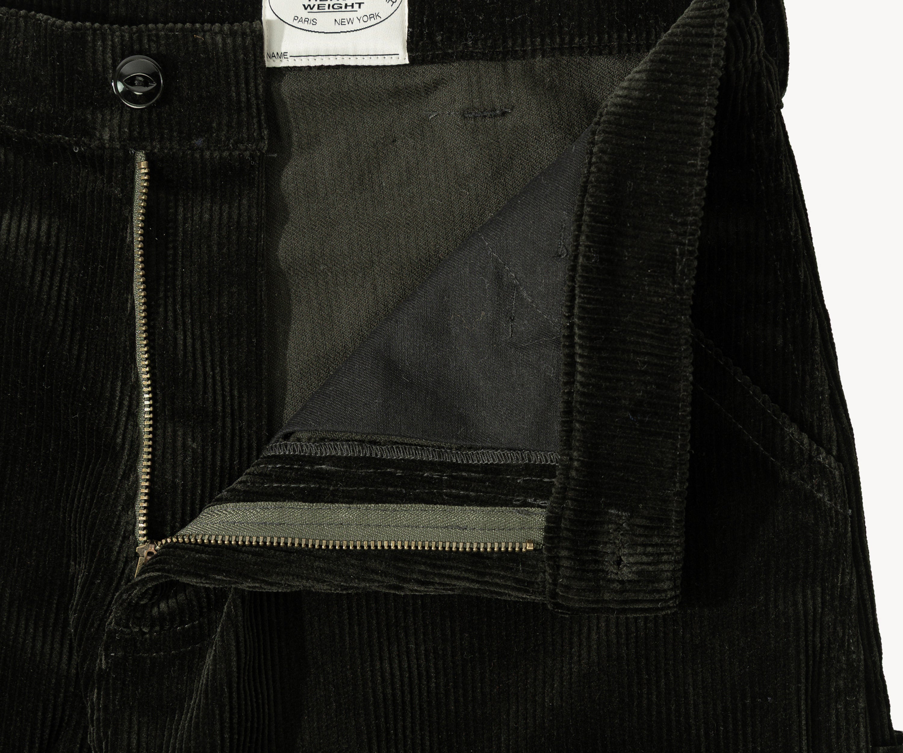 THE CORDUROY TOOLS PANTS Pants US26 / FR36 / BLACK - BRUT Clothing