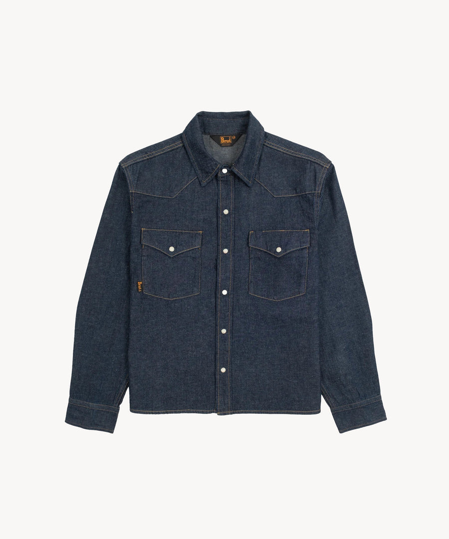 THE CROPPED DENIM SHIRT