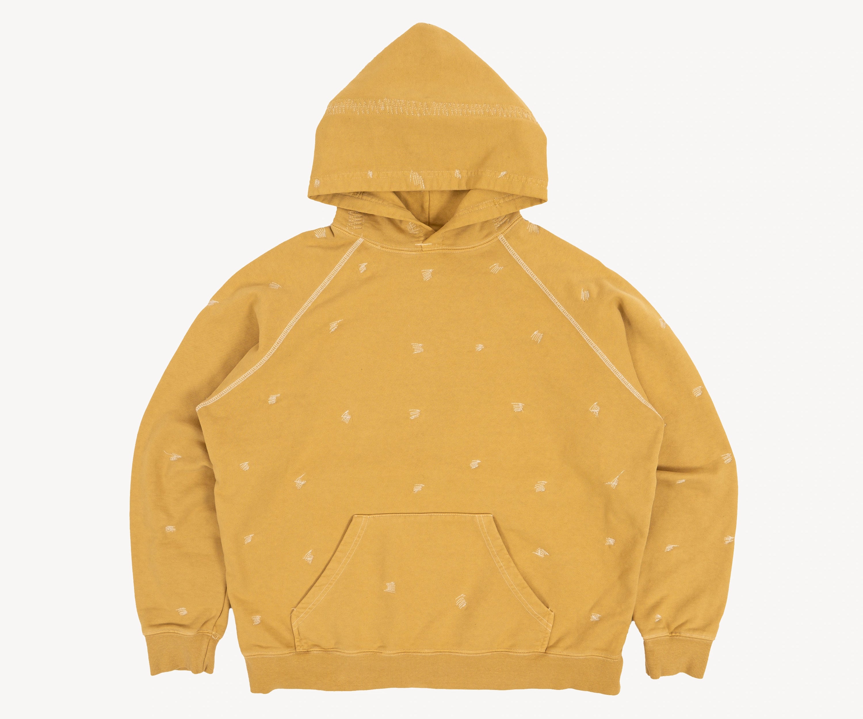 DISTRESSED BEST SWEAT Sweatshirts SMALL / FIRE FIGHTER YELLOW - BRUT Clothing