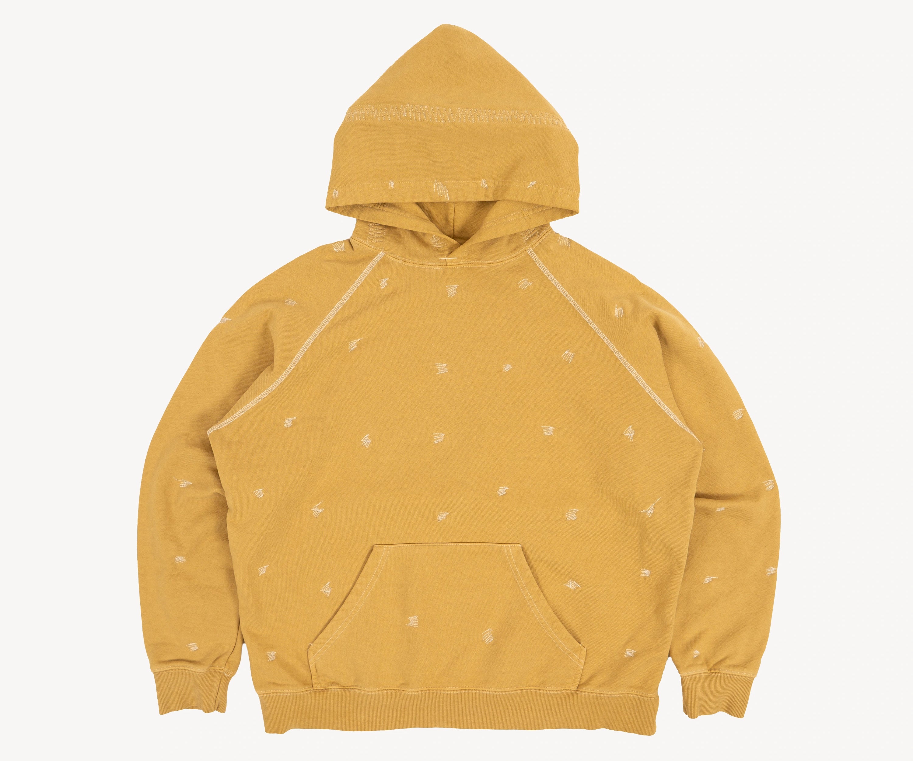 DISTRESSED BEST SWEAT Sweatshirts SMALL / FIRE FIGHTER YELLOW - BRUT Clothing
