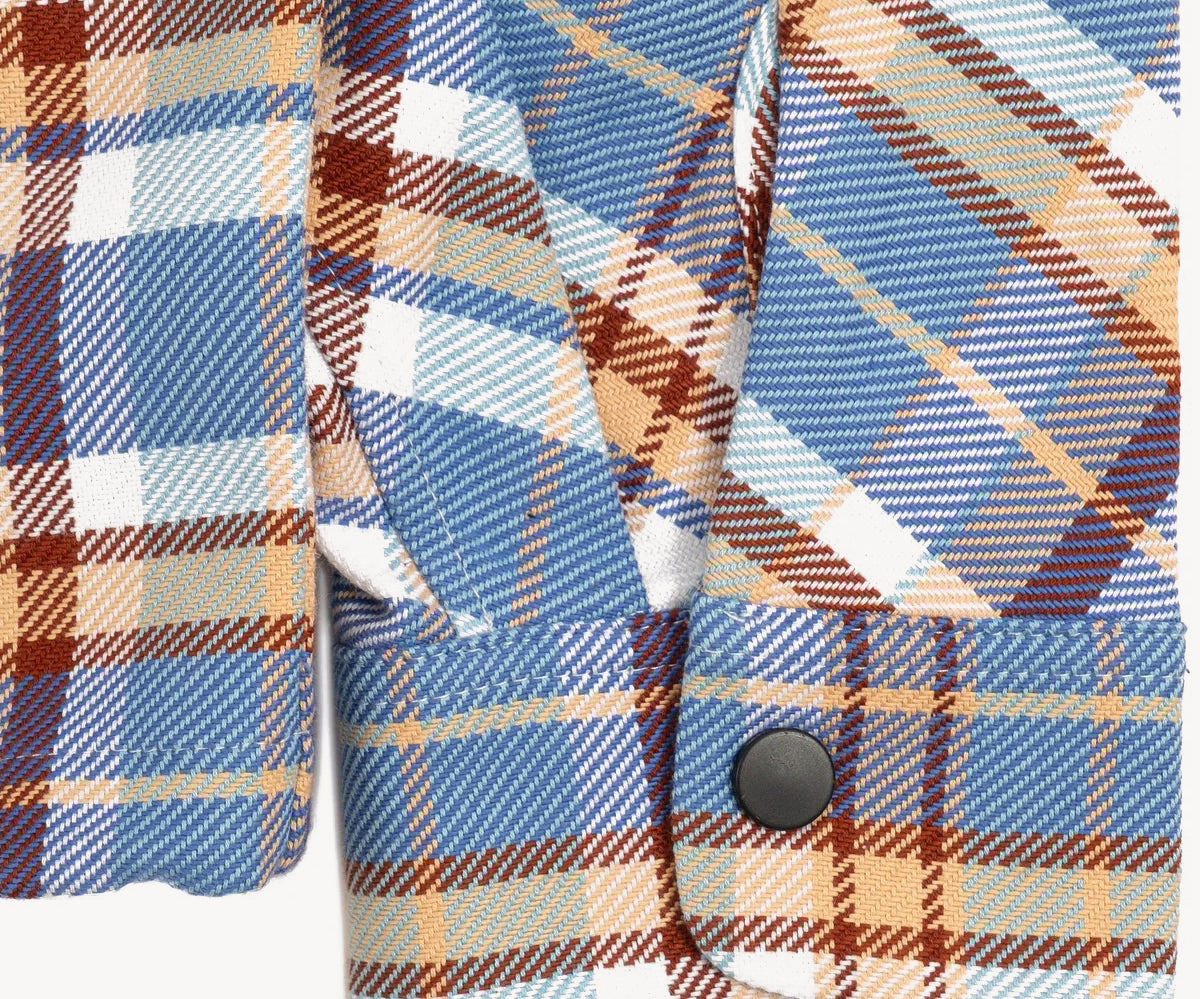 THE EQUIPMENT SHIRT T-shirts TAILLE S / BLEU - BRUT Clothing
