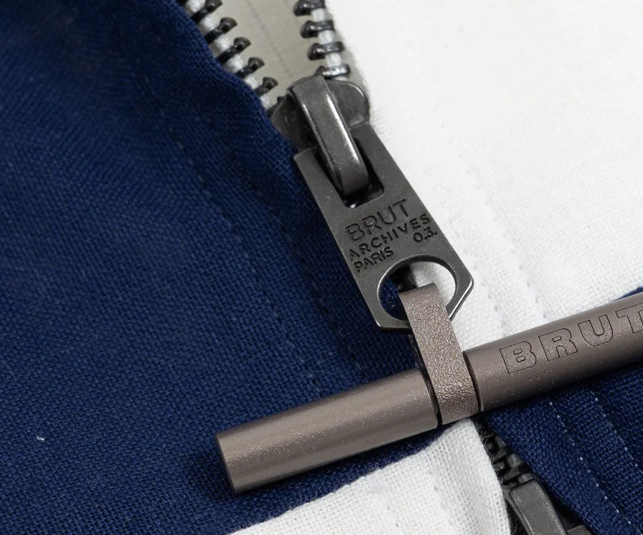 REWORK® FLAG JACKET X-SMALL / BLEU / BLANC - BRUT Clothing