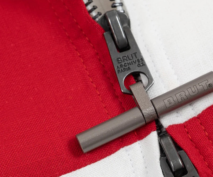 REWORK® FLAG JACKET Coats & Jackets X-SMALL / RED / WHITE - BRUT Clothing