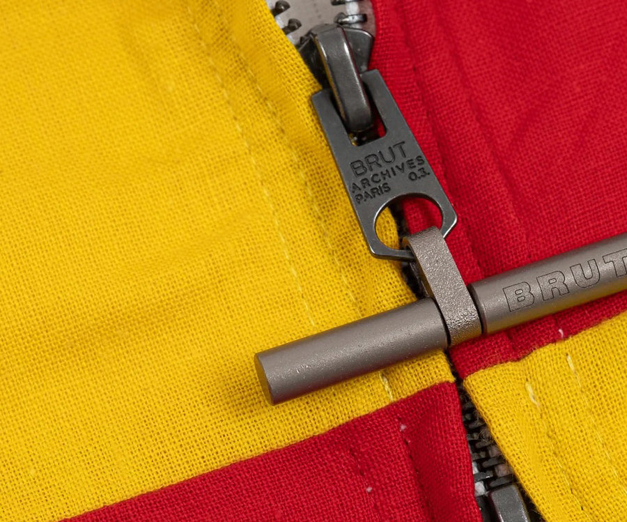 REWORK® FLAG JACKET Coats & Jackets X-SMALL / RED / YELLOW - BRUT Clothing