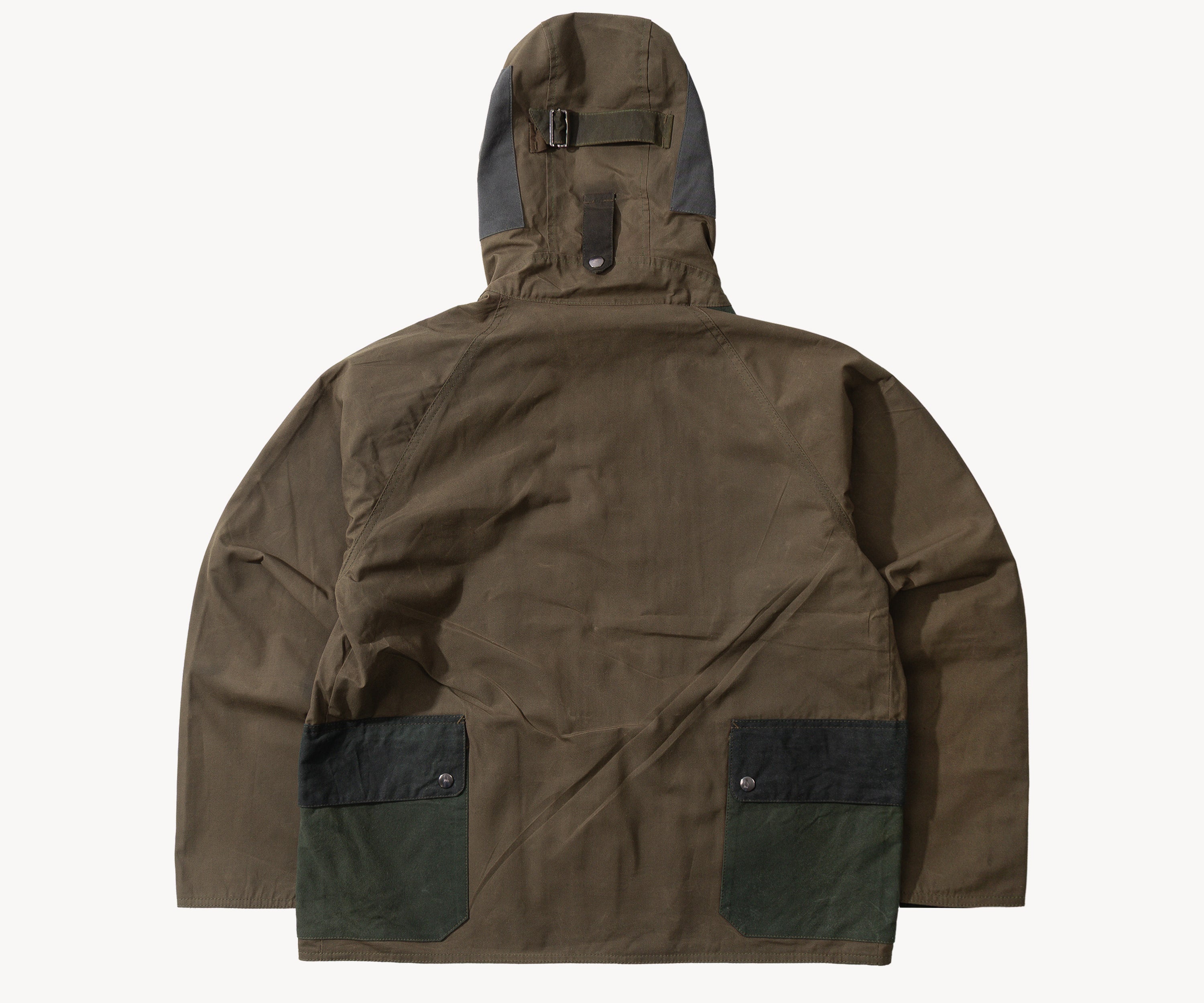 REWORK® FULLMOON WAX JACKET - N° 002 Coats & Jackets SMALL / GREEN - BRUT Clothing