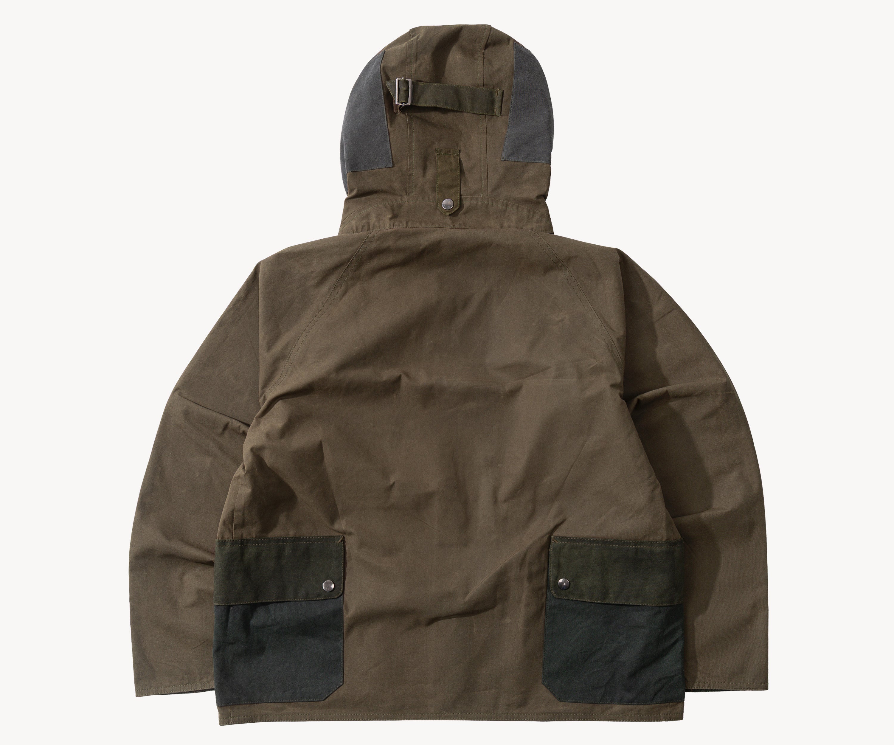 REWORK® FULLMOON WAX JACKET - N° 001 Coats & Jackets SMALL / GREEN - BRUT Clothing