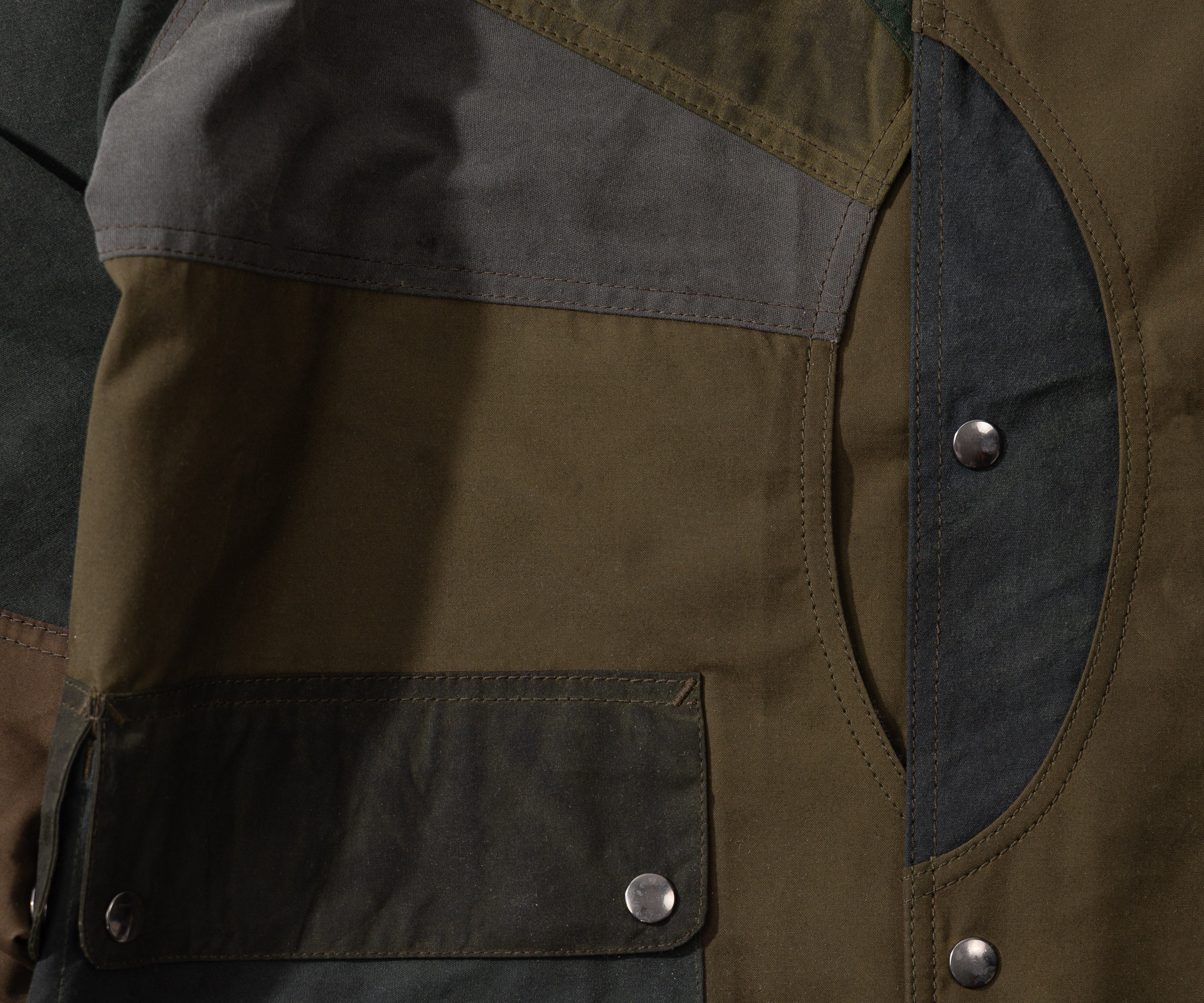 REWORK® FULLMOON WAX JACKET - N° 004 Coats & Jackets MEDIUM / GREEN - BRUT Clothing