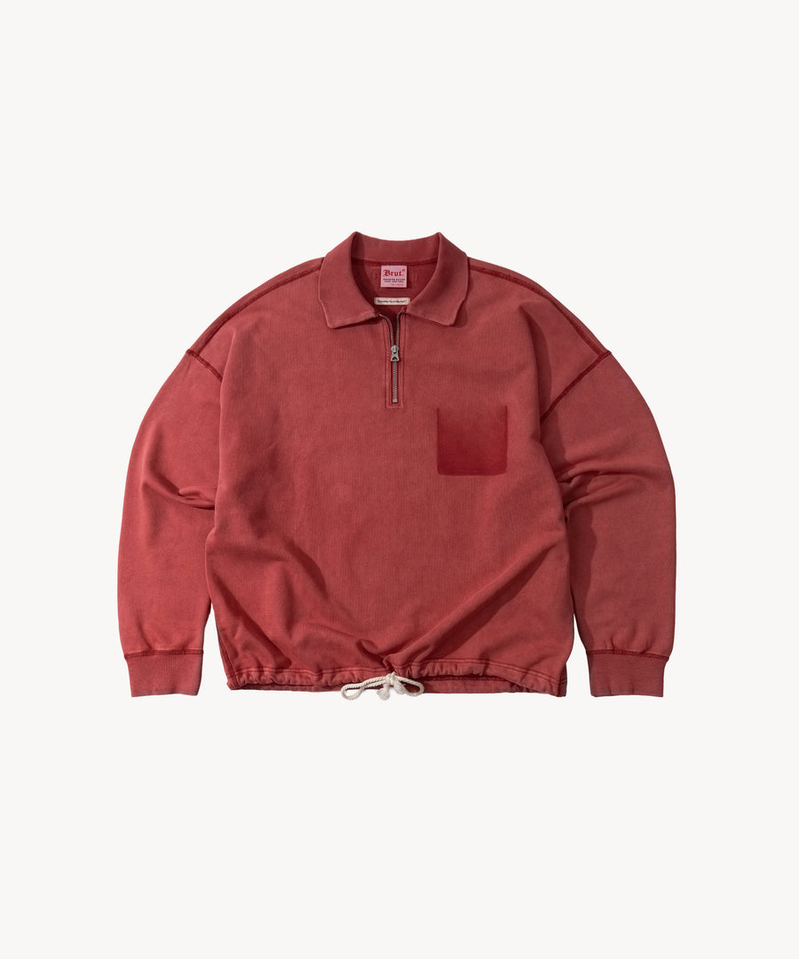 THE GHOST ZIPPED POLO