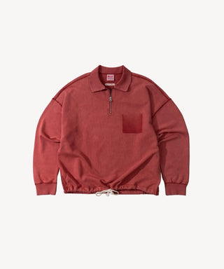 THE GHOST ZIPPED POLO