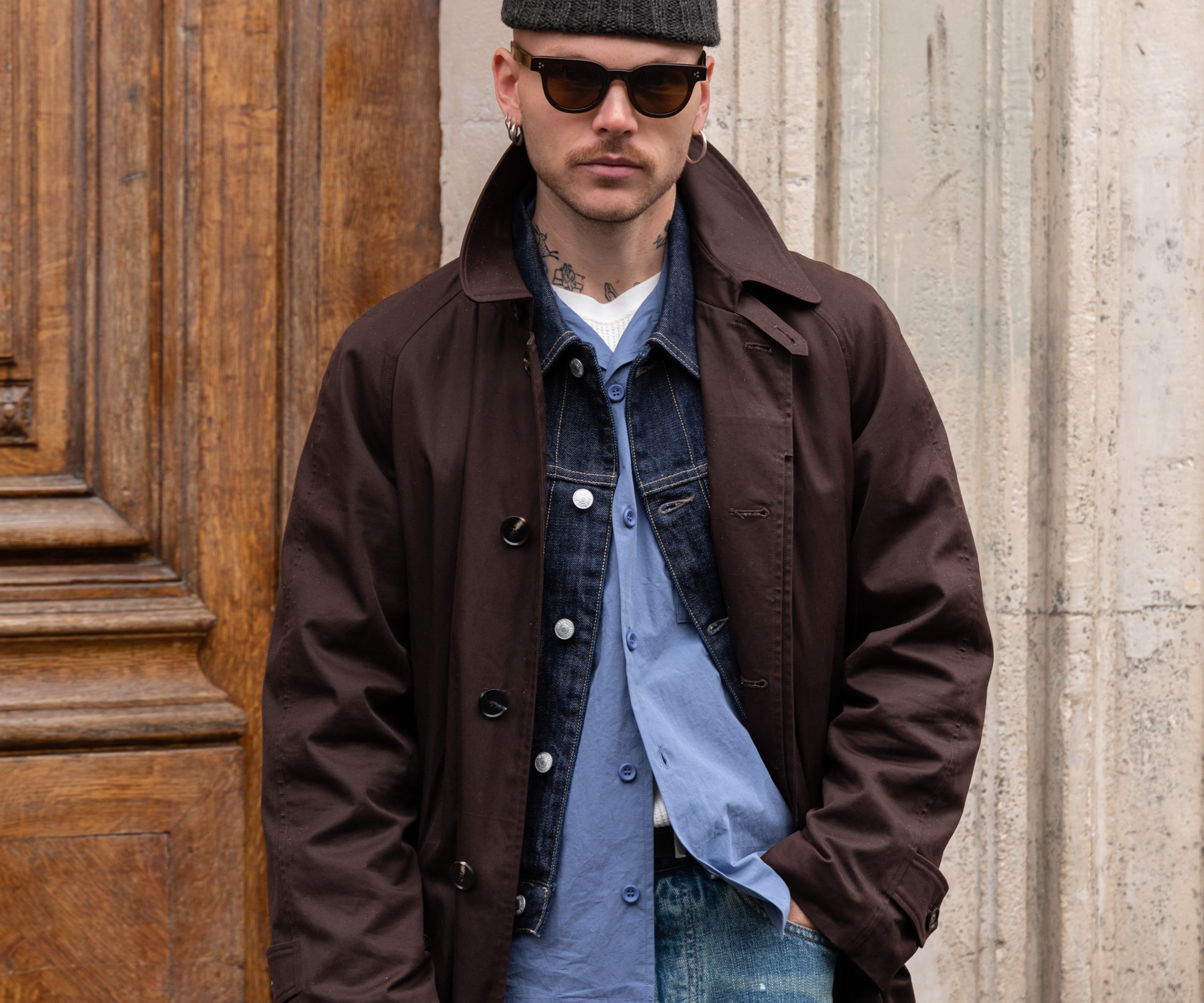 THE HEAVY WATCH CAP Chapeaux et casquettes CHARCOAL - BRUT Clothing