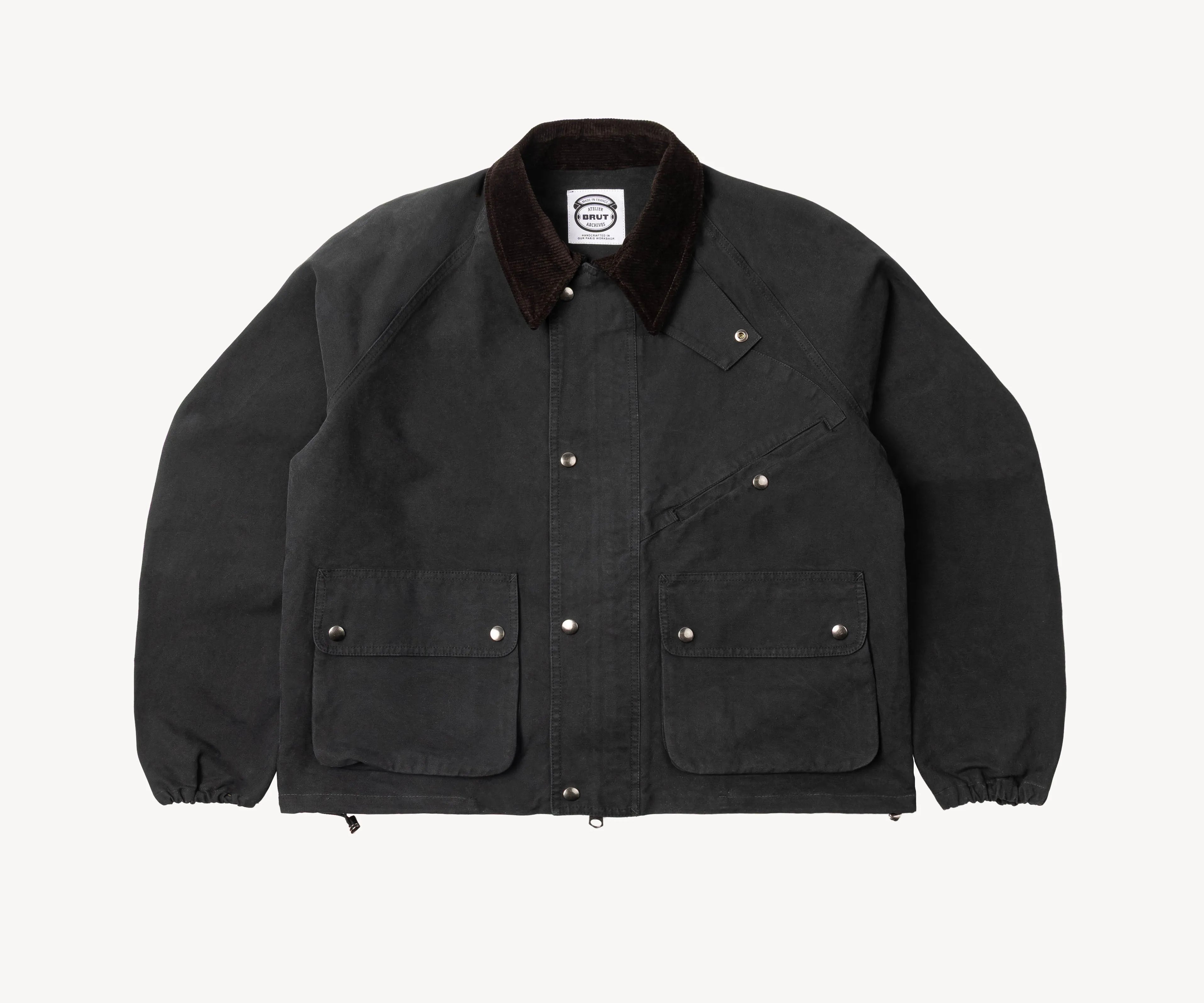 VESTE KEEPER DE REWORK® Manteaux et vestes TAILLE S / GRIS FUMÉ - BRUT Clothing