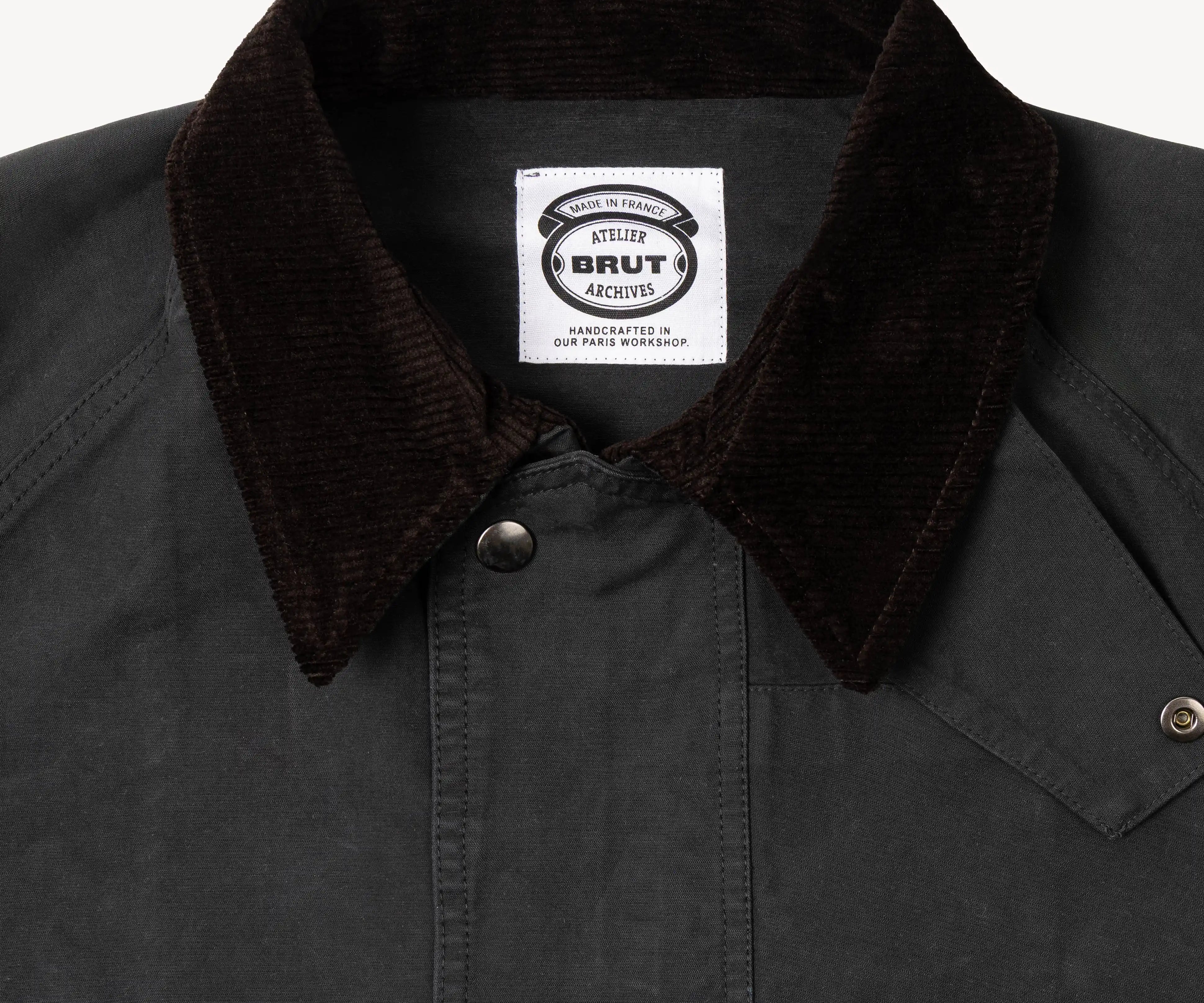 VESTE KEEPER DE REWORK® Manteaux et vestes TAILLE S / GRIS FUMÉ - BRUT Clothing