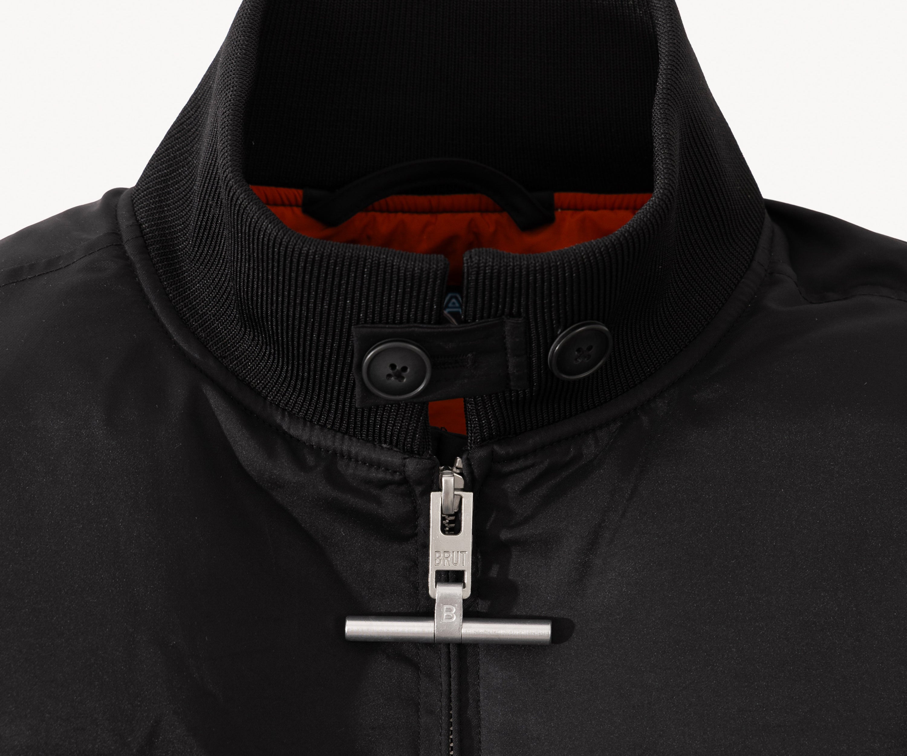 THE LUNAR JACKET Coats & Jackets X-SMALL / BLACK - BRUT Clothing