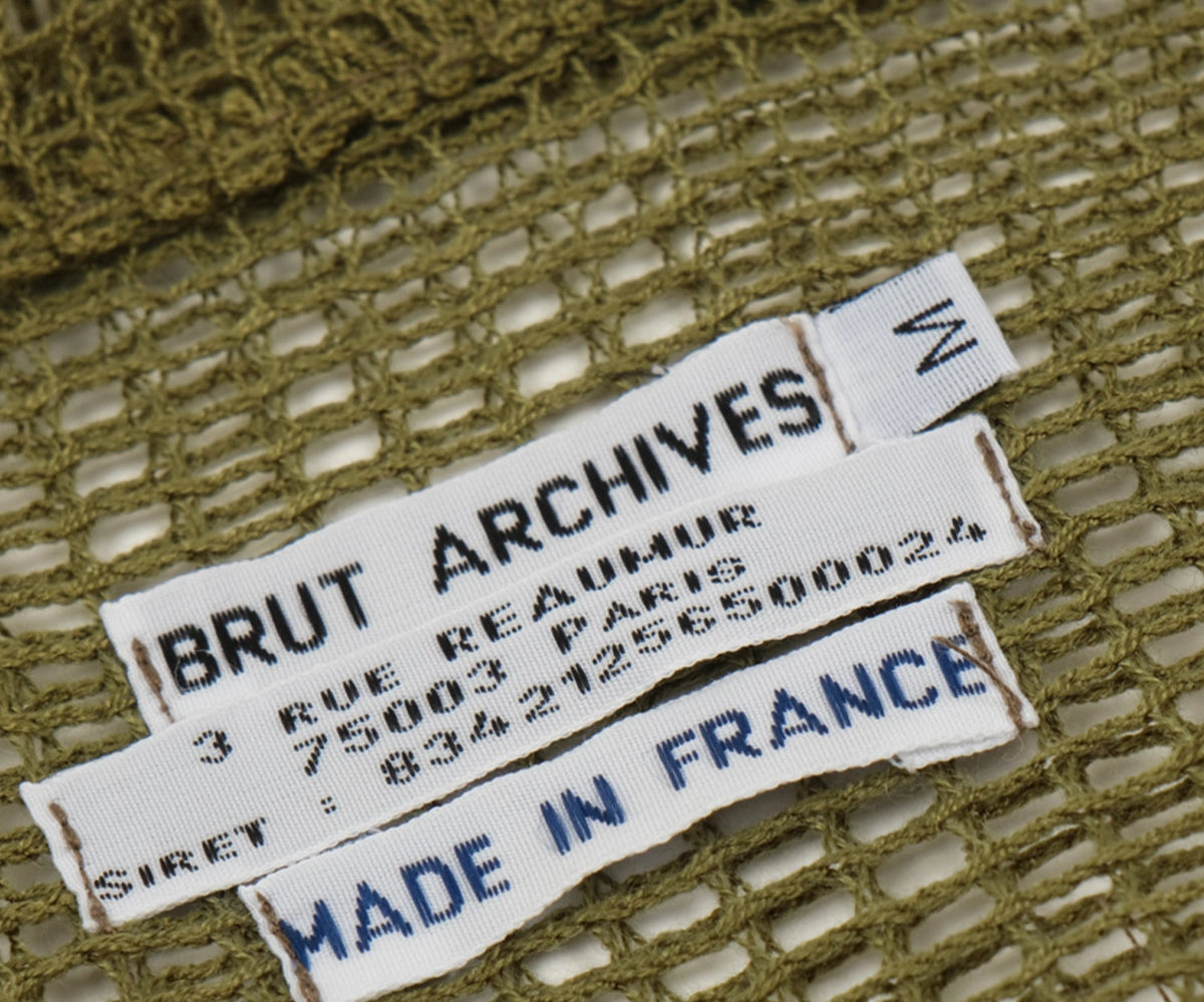 MESH SHIRT Shirts SMALL / OLIVE GREEN - BRUT Clothing