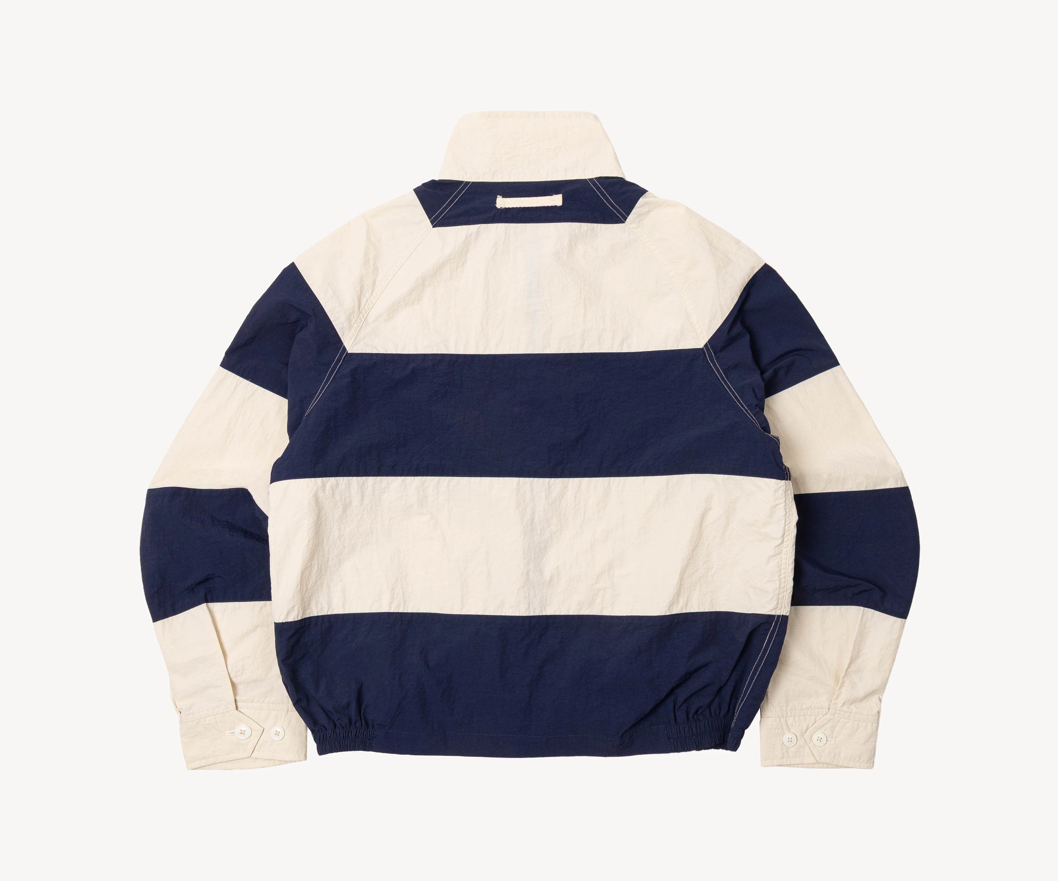 THE OLD SPORT JACKET Coats & Jackets X-SMALL / STRIPED BLUE - BRUT Clothing
