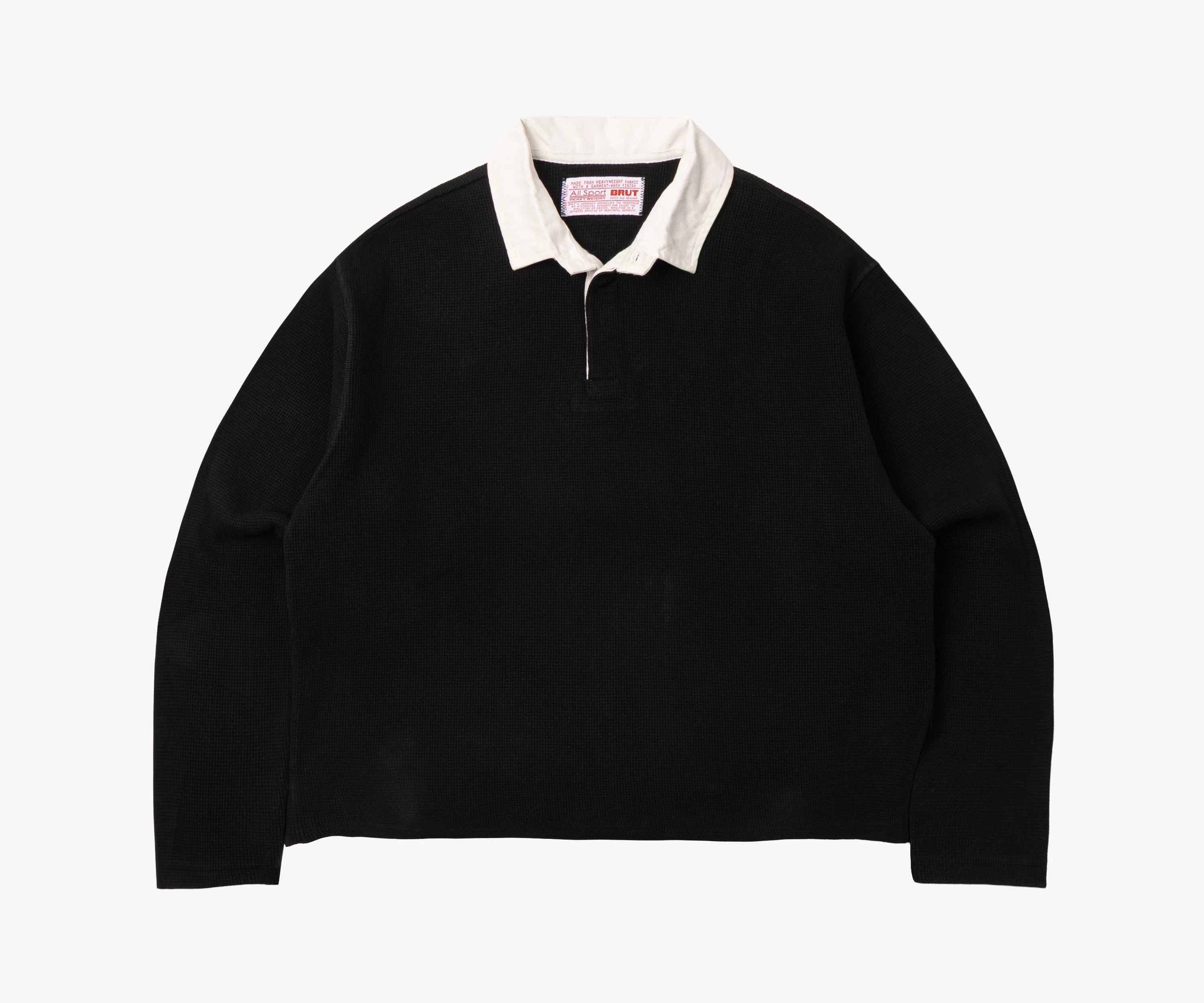 THE THERMAL POLO Sweats X-SMALL / NOIR - BRUT Clothing