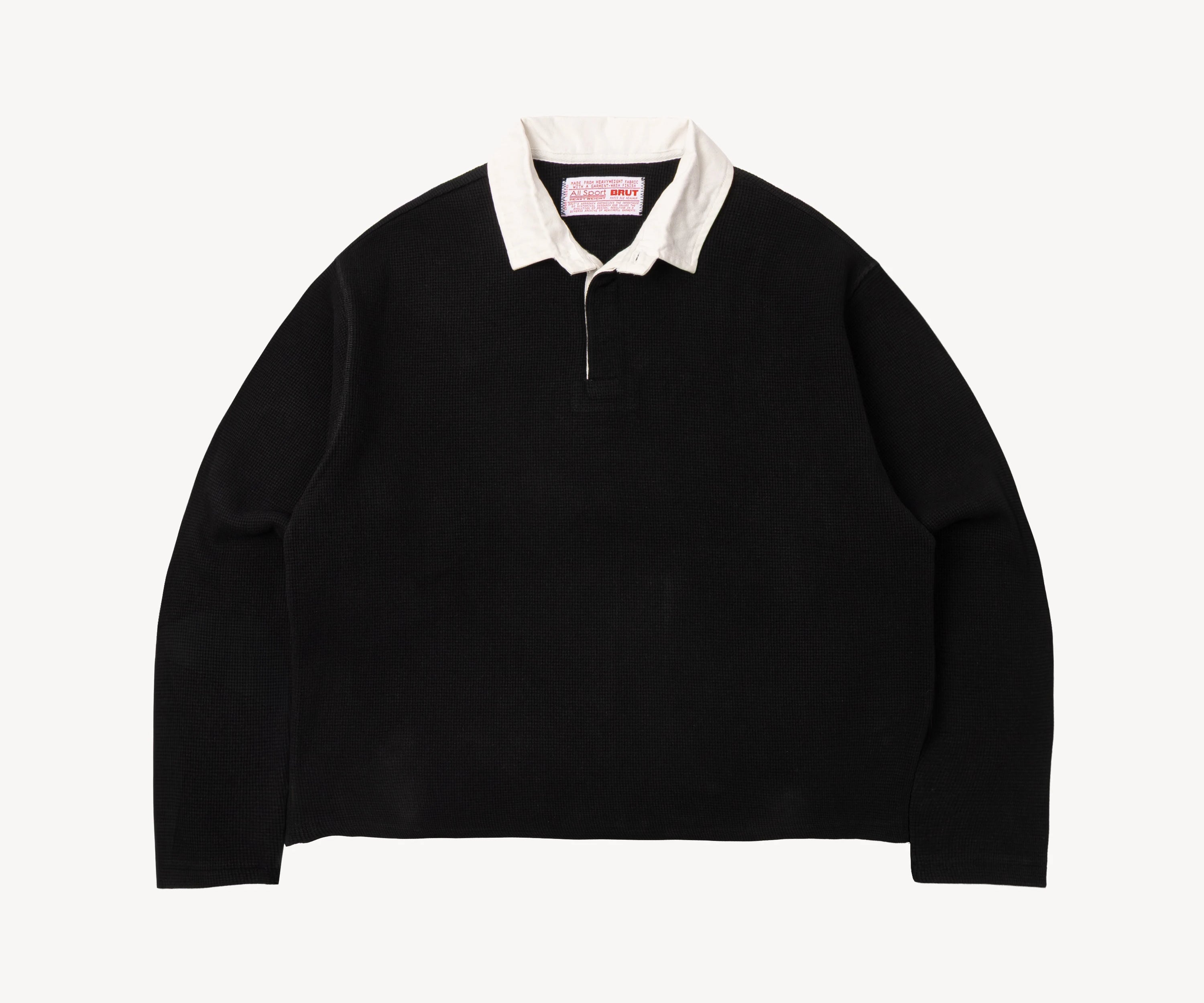 THE THERMAL POLO Sweats X-SMALL / NOIR - BRUT Clothing