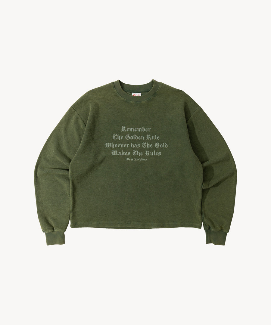 THE REVERSE CREWNECK