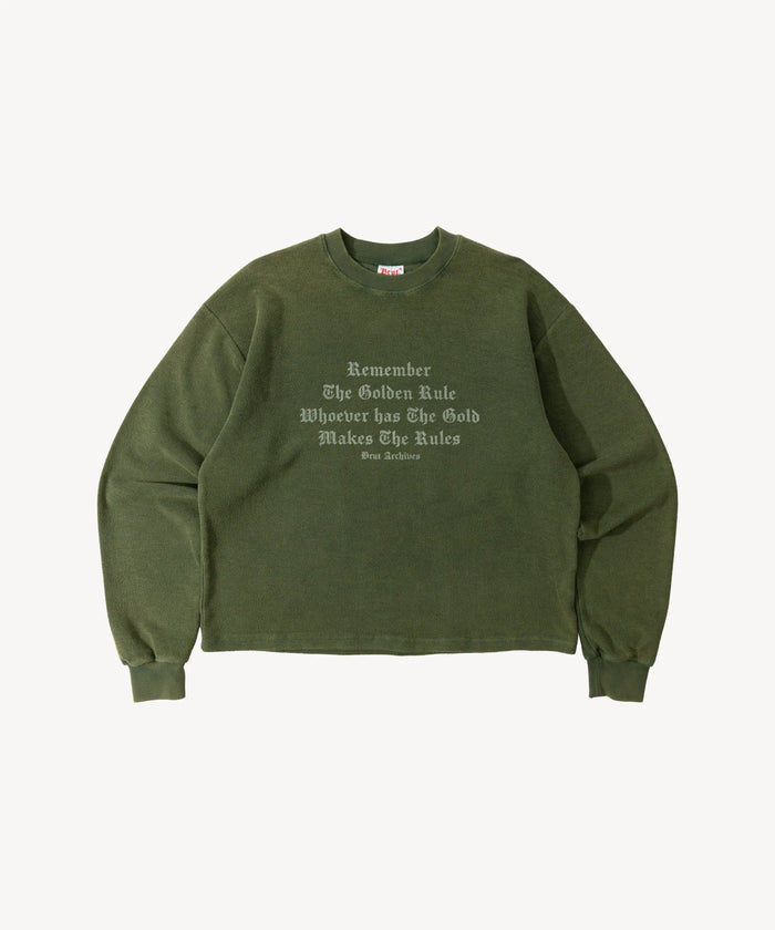 THE REVERSE CREWNECK