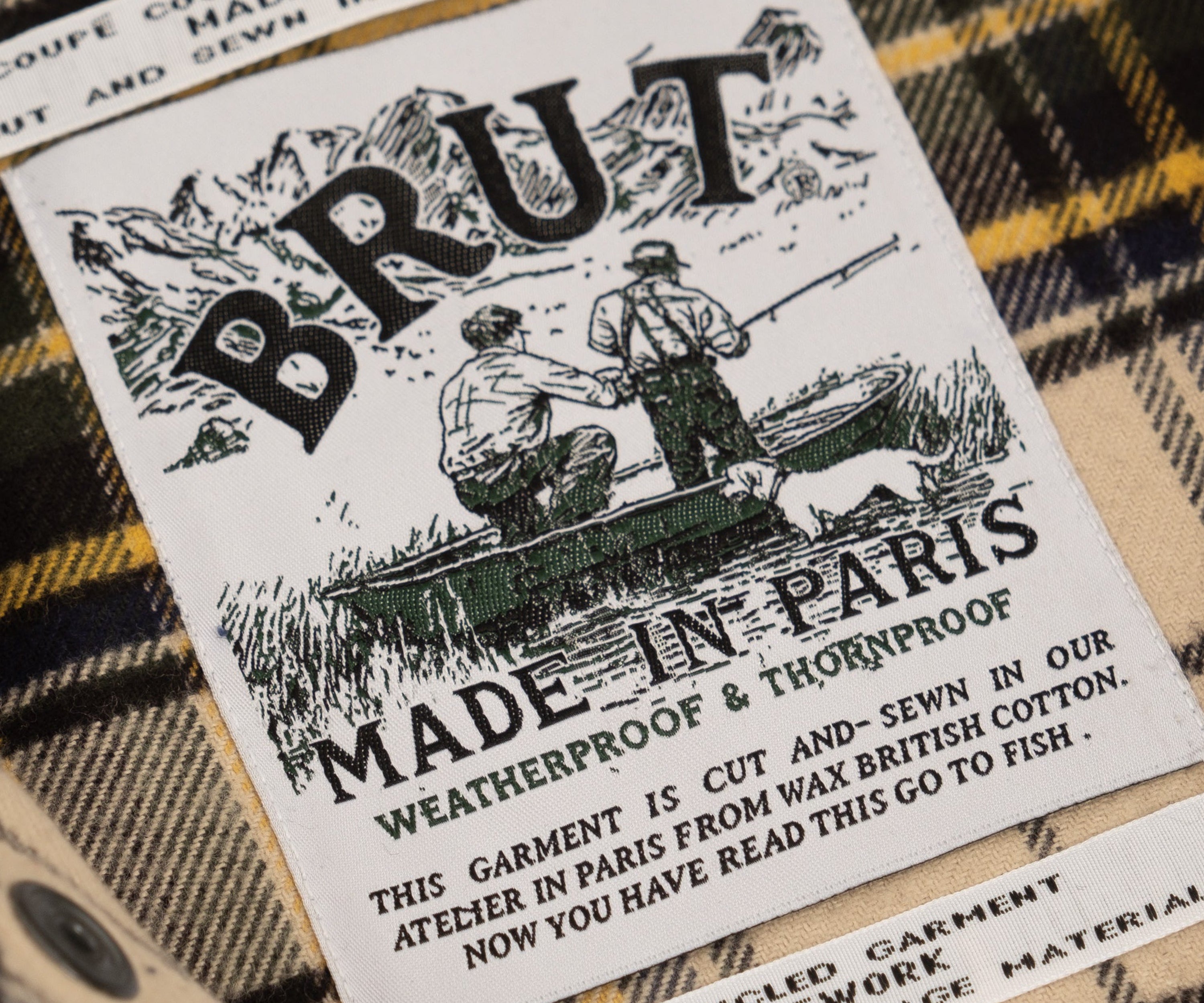 REWORK® BARBOUR V5 - N° 026 Coats & Jackets MEDIUM / OLIVE GREEN - BRUT Clothing