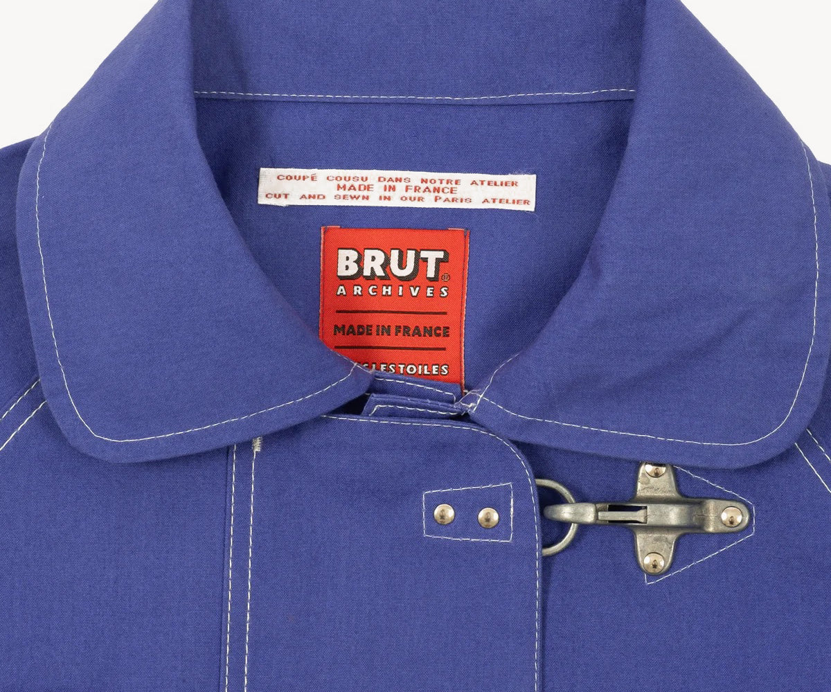 REWORK® SAILOR HOOK JACKET SMALL / BLEU ROI - BRUT Clothing