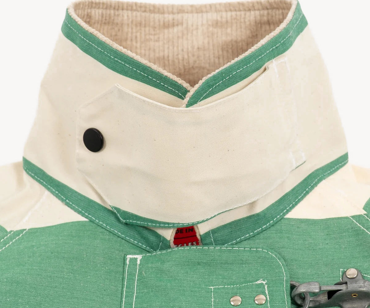VREWORK® SAILOR HOOK JACKET TAILLE S / VERT / BLANC - BRUT Clothing