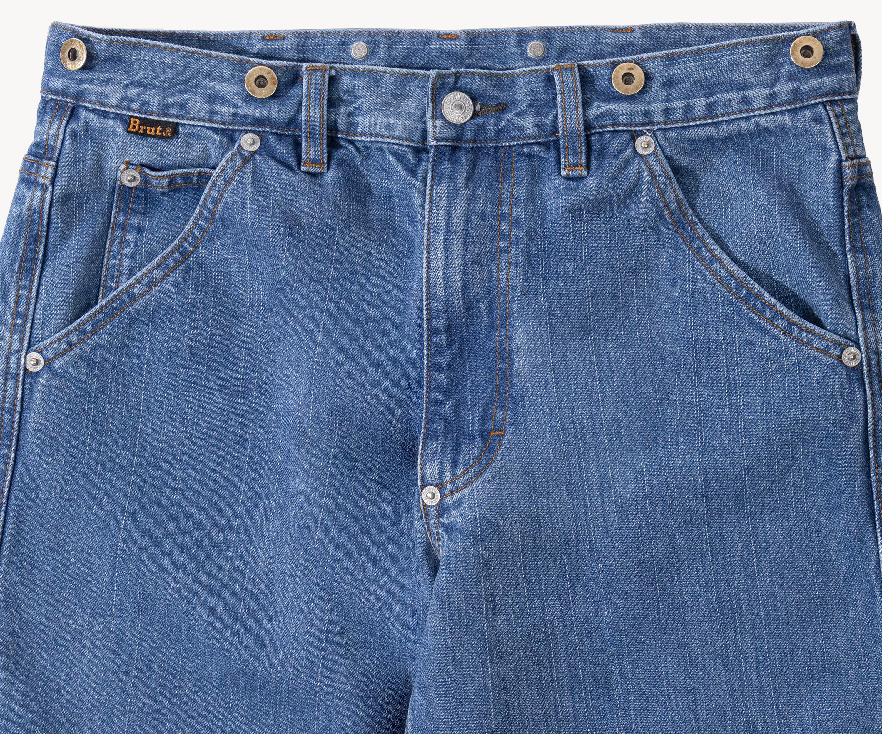 THE CARPENTER PANTS Taille US 26 / FR 36 / BLUE STONE WASH - BRUT Clothing