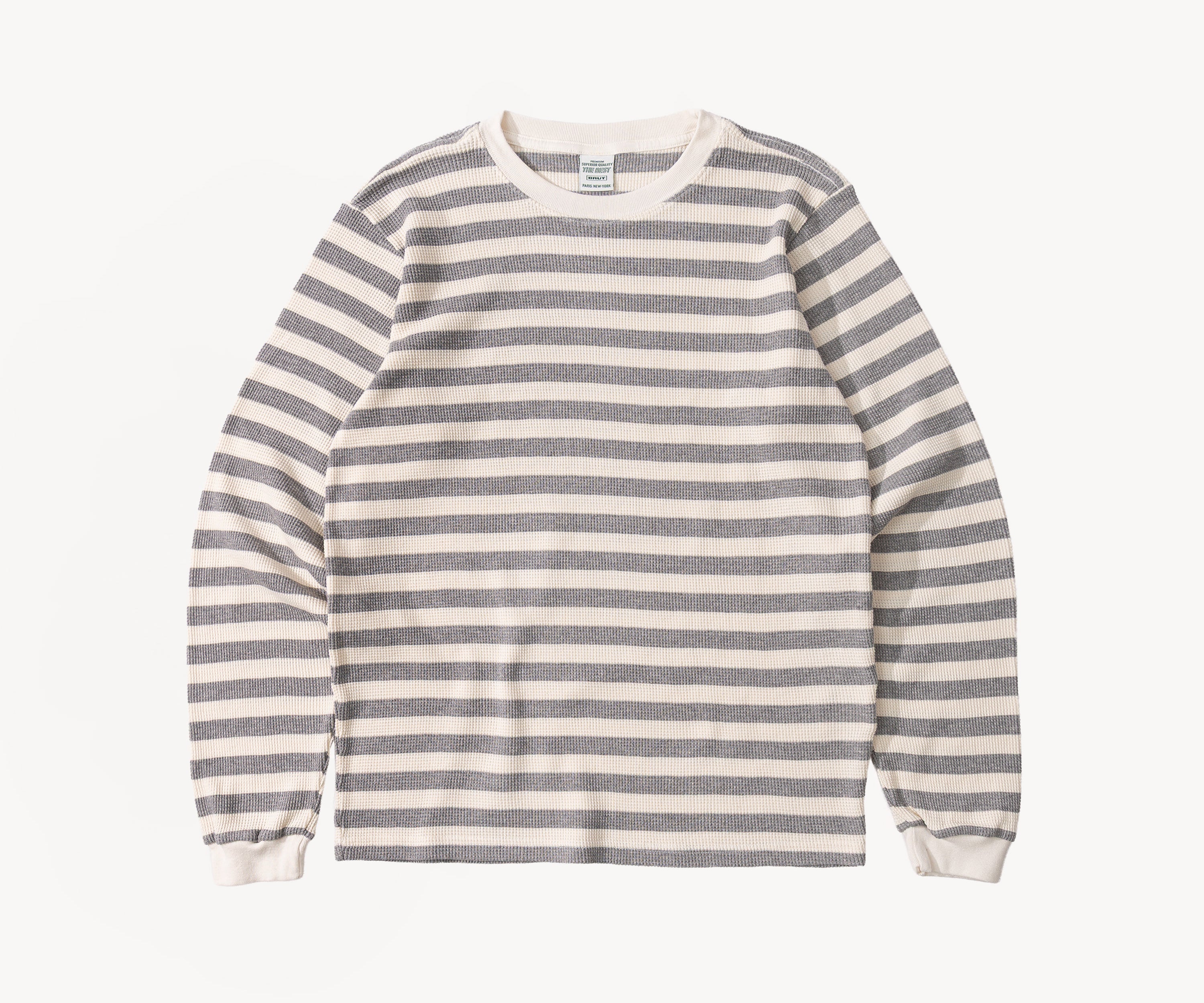 THE BEST THERMAL X-SMALL / GRIS / CRÈME - BRUT Clothing