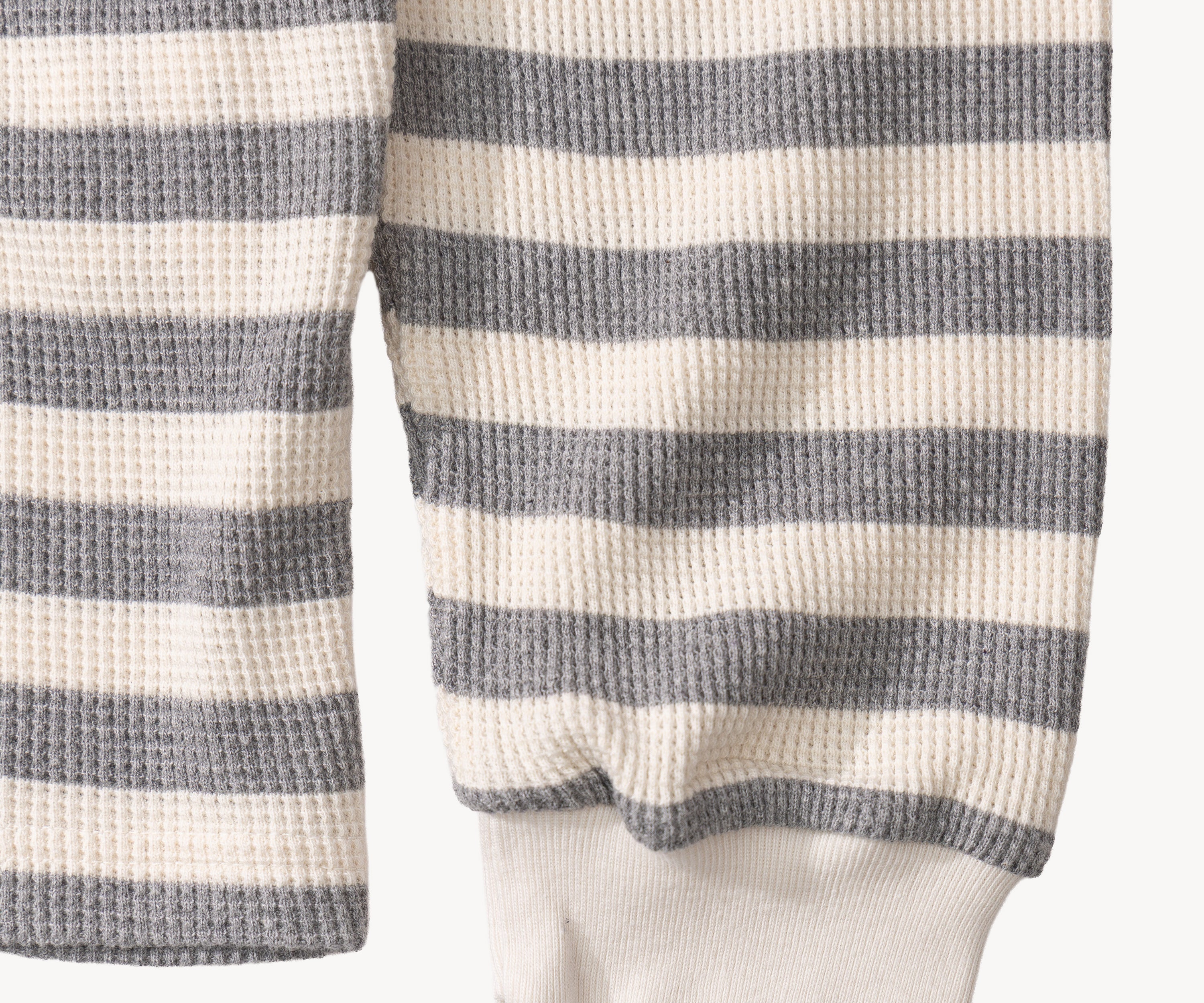 THE BEST THERMAL X-SMALL / GRIS / CRÈME - BRUT Clothing