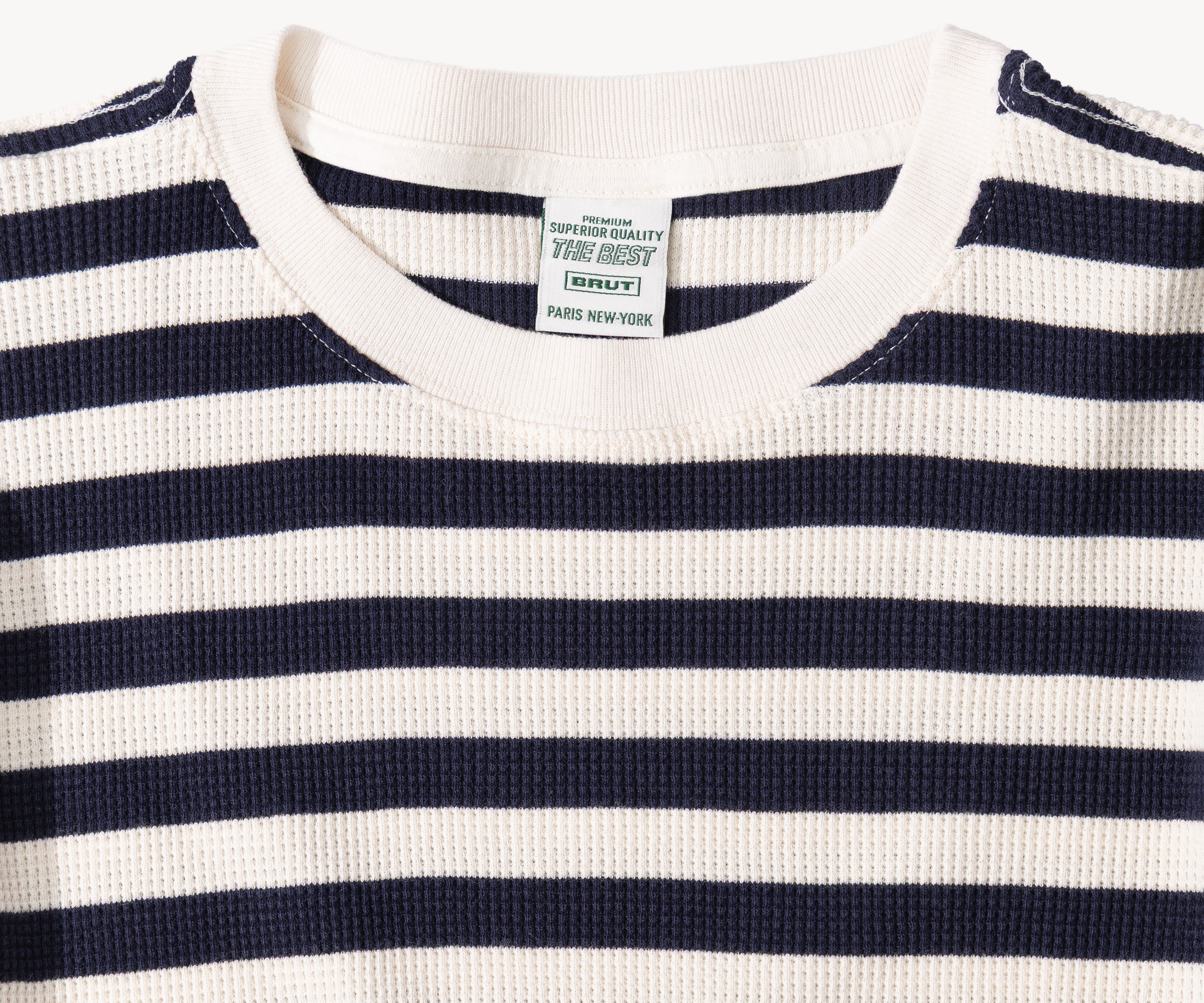 THE BEST THERMAL X-SMALL / BLEU MARINE / CRÈME - BRUT Clothing