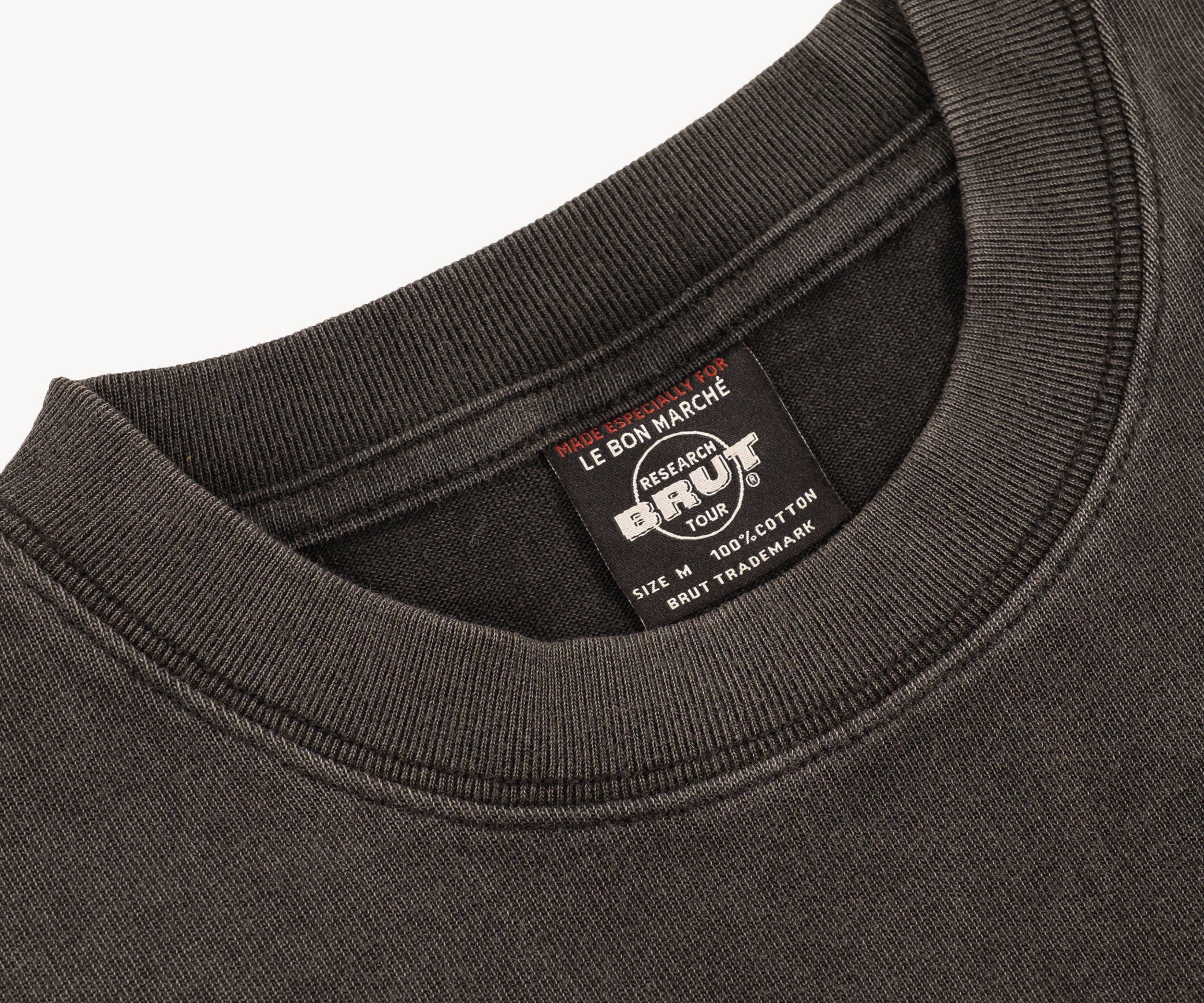 THE ATHENS TEE T-Shirts X-SMALL / BLACK - BRUT Clothing