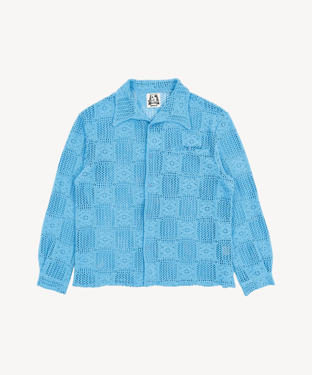 トップス Brut clothing long sleeve t shirt (XL) THE LONG-SLEEVE HERITAGE SHIRT - BLUE | BRUT PARIS 03 | Worldwide