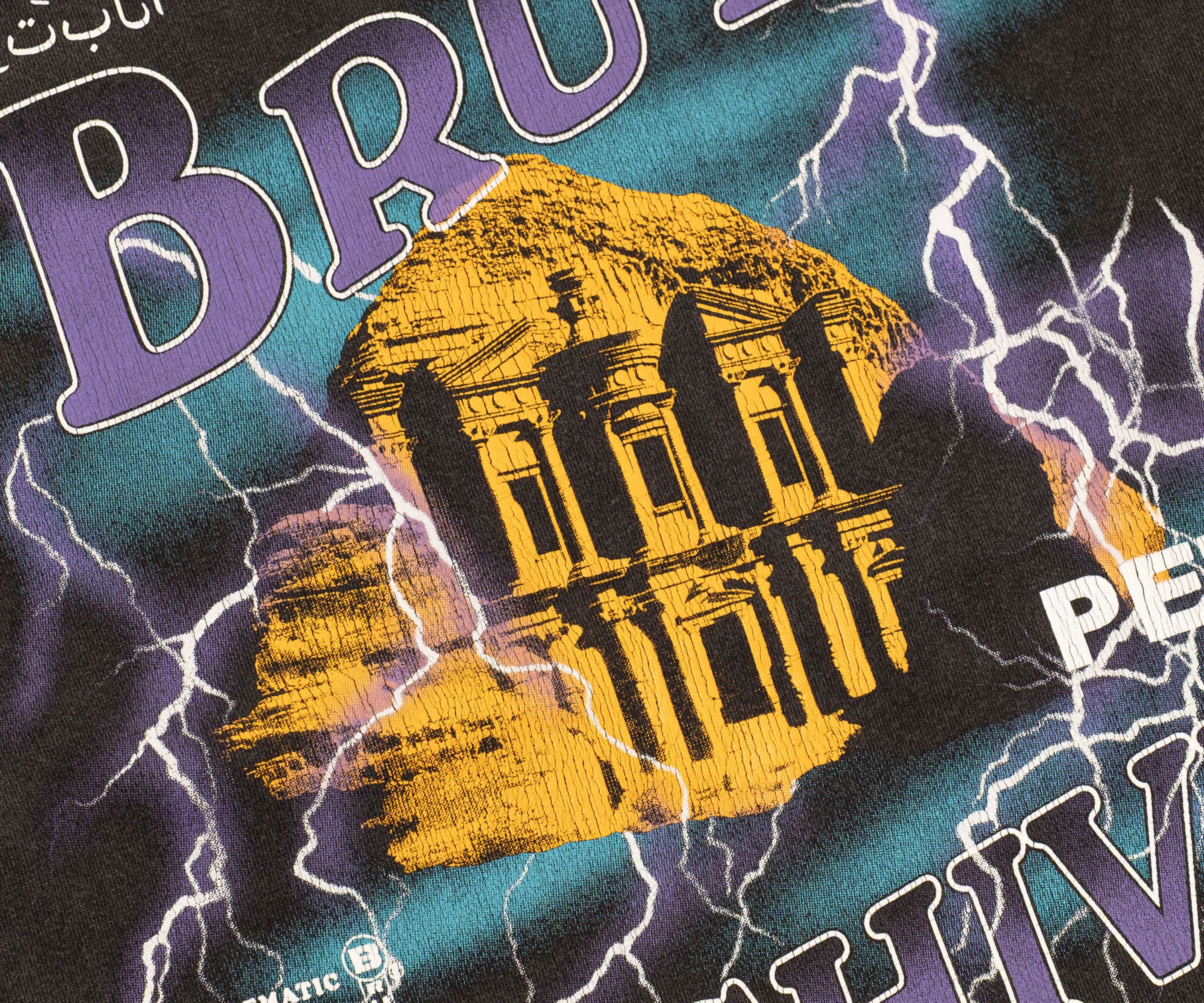 THE PETRA TEE T-Shirts X-SMALL / BLACK - BRUT Clothing