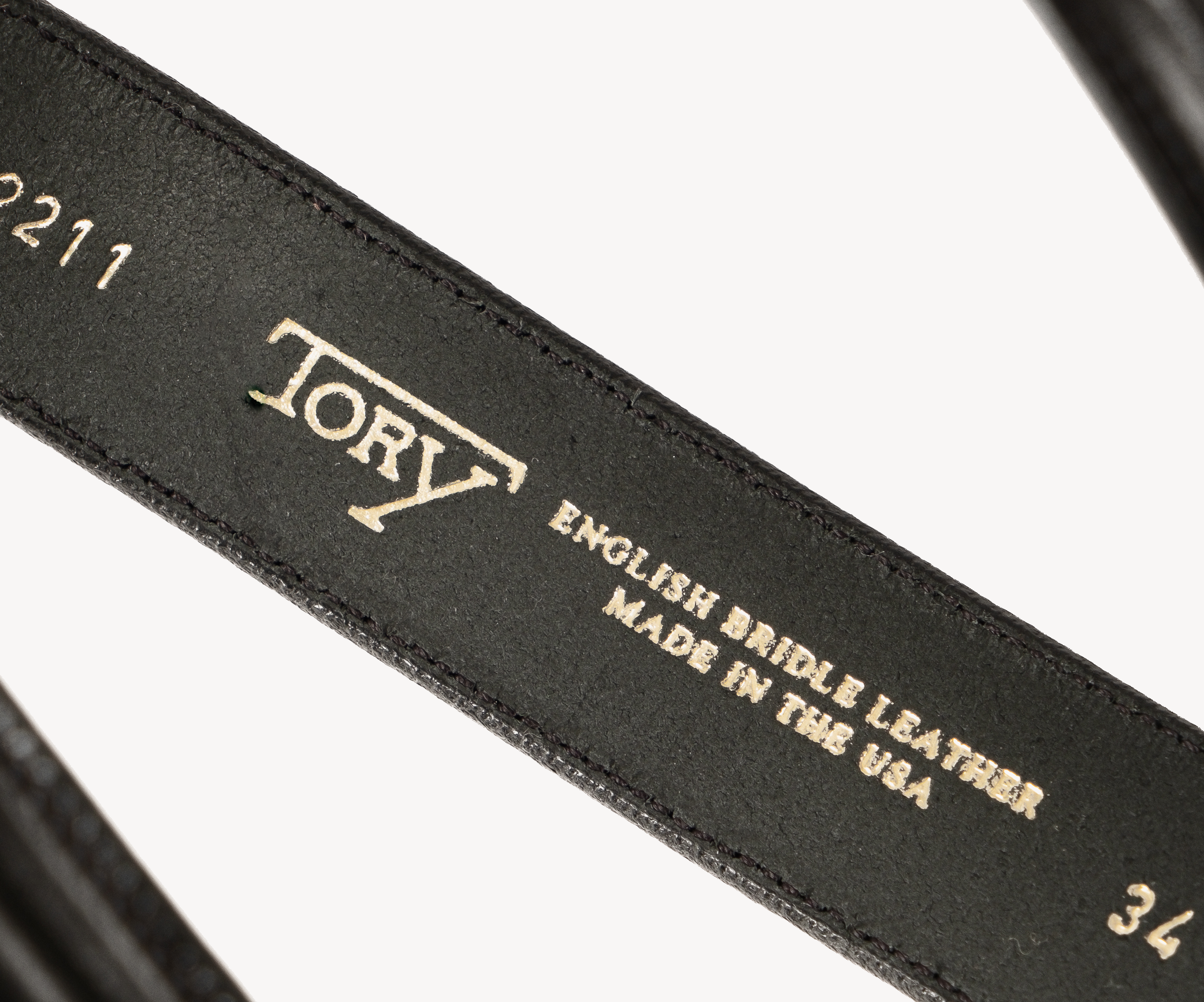 THE RANCH BELT Belts SIZE 0 / BLACK / NICKEL / STYLE 009 - BRUT Clothing