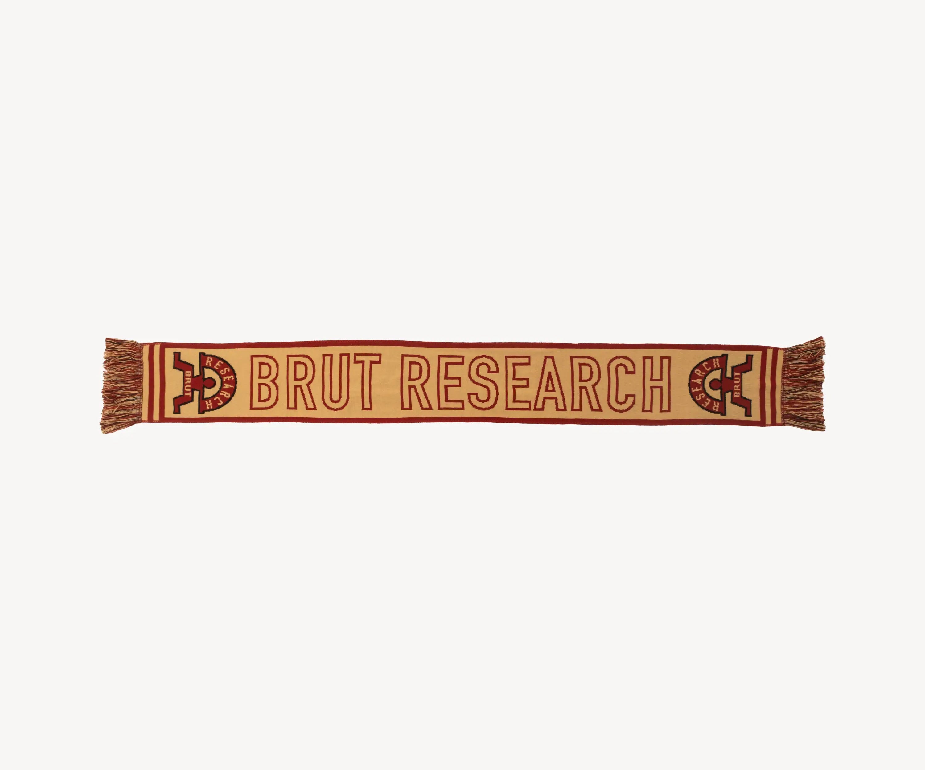 THE RESEARCH SCARF Accessories ONE SIZE / RED - BRUT Clothing