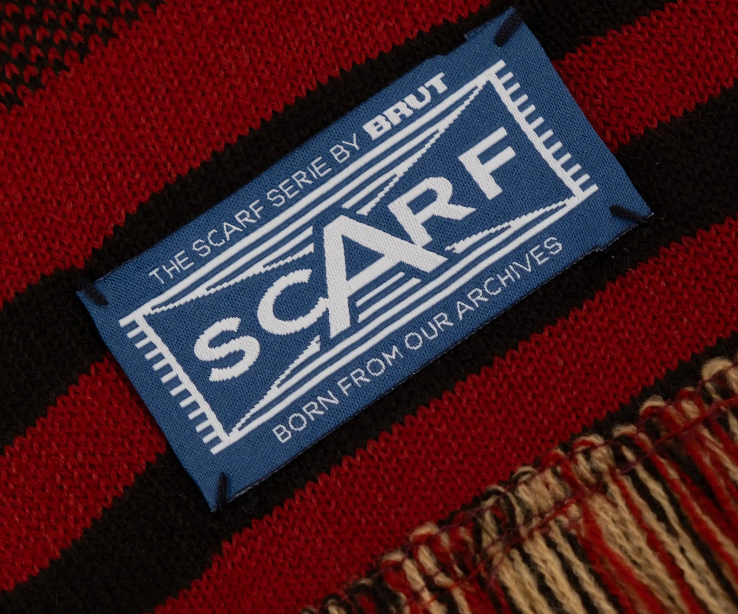 THE RESEARCH SCARF Accessories ONE SIZE / RED - BRUT Clothing