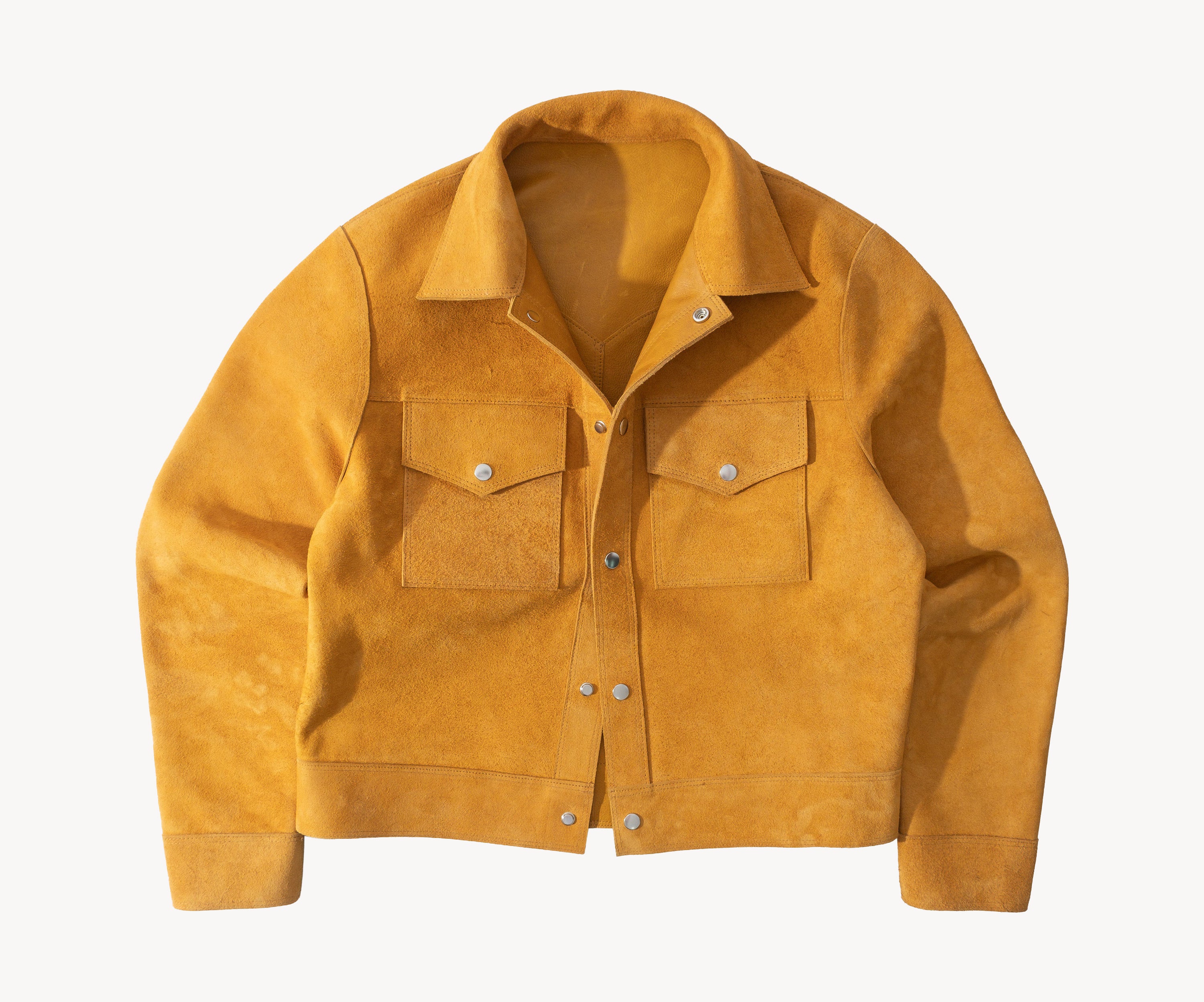 THE REVERSIBLE TRUCKER Manteaux et vestes SMALL / MOUTARDE - BRUT Clothing