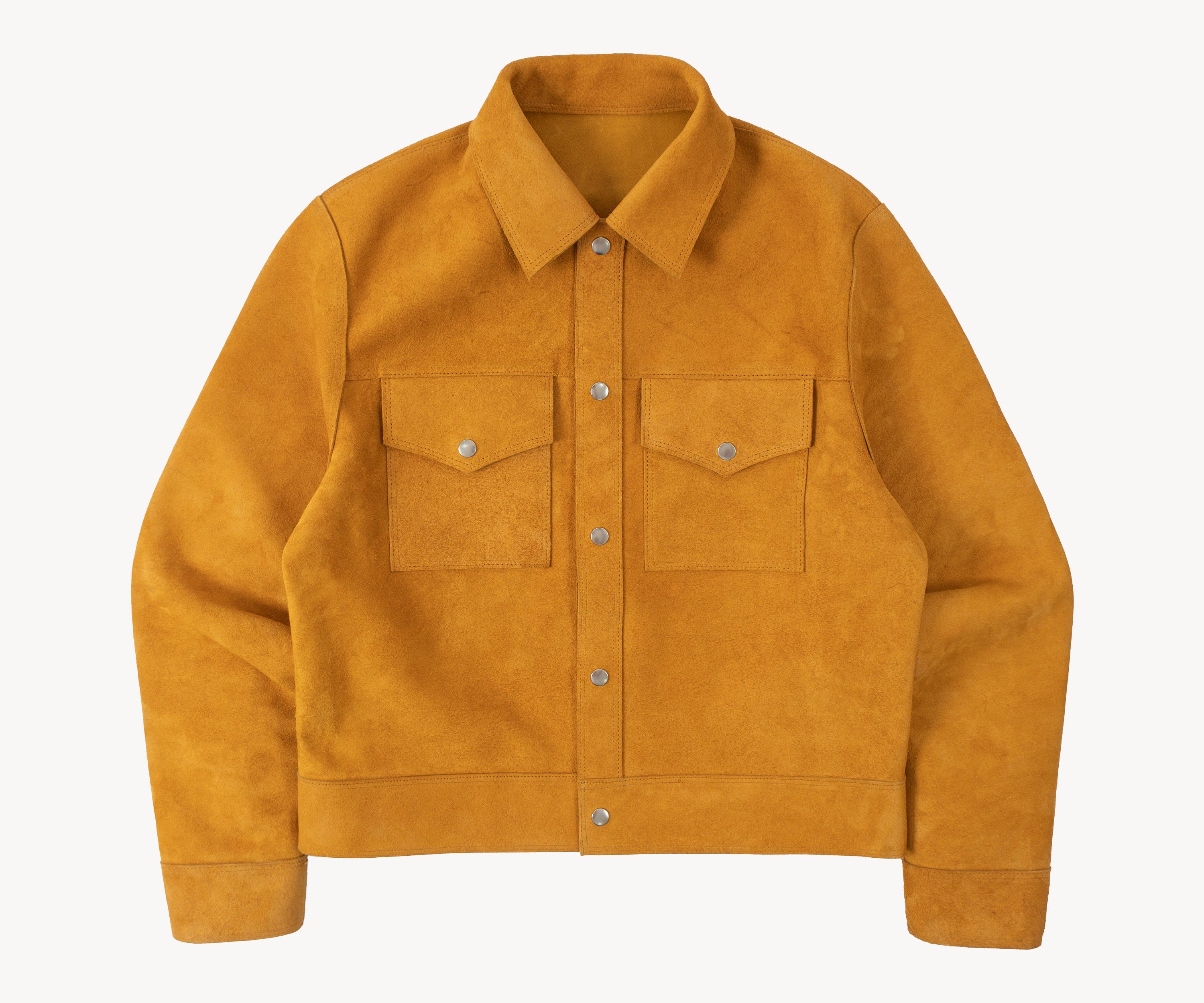 THE REVERSIBLE TRUCKER Manteaux et vestes SMALL / MOUTARDE - BRUT Clothing