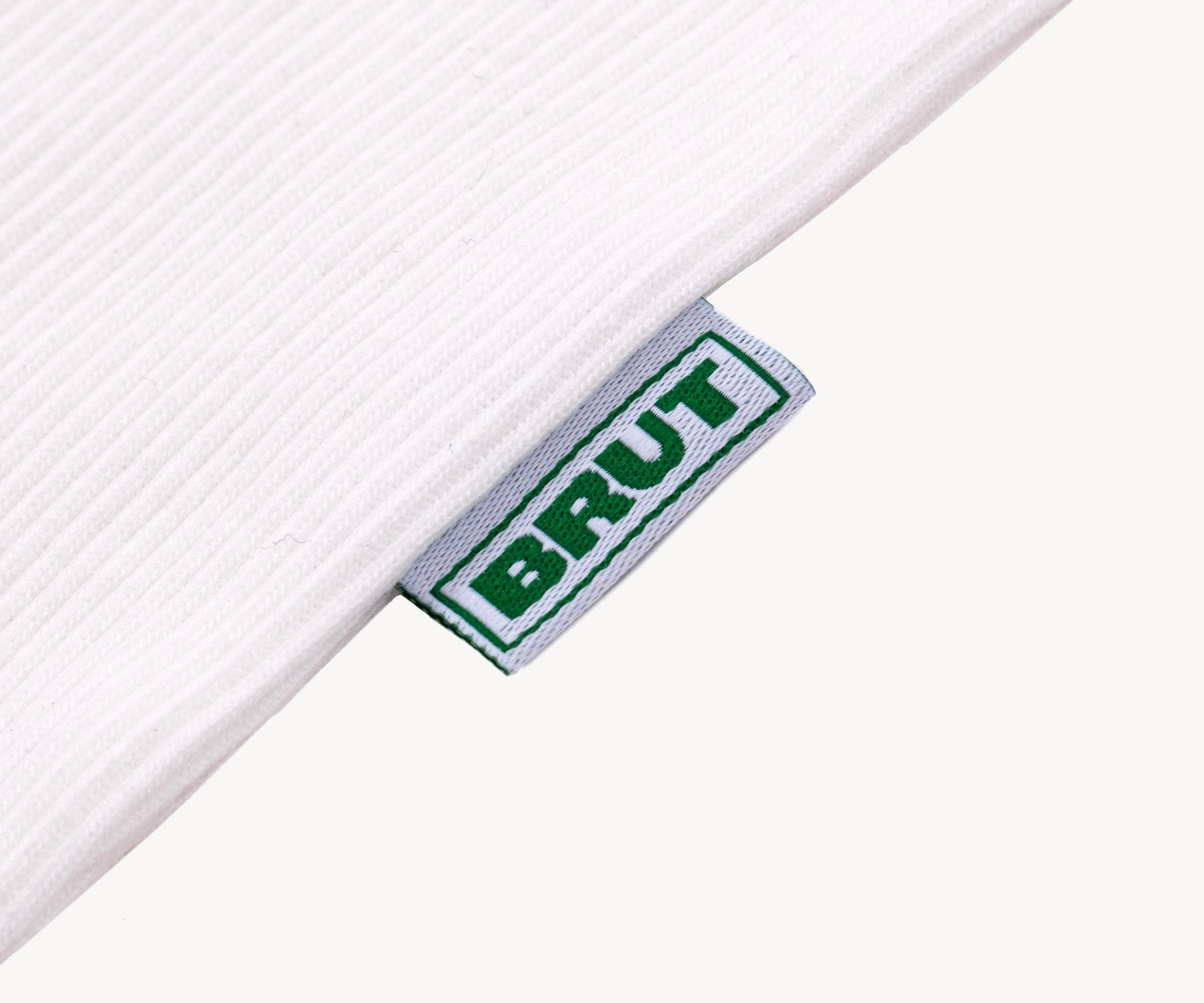 T-shirts THE RIB TEE X-SMALL / BLANC - BRUT Clothing