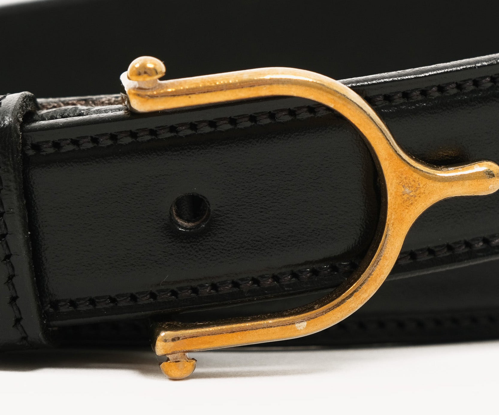 THE SPUR BELT Belts SIZE 0 / BLACK / BRASS / STYLE 007 - BRUT Clothing