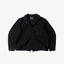 THE CROPPED WORK JACKET Coats & Jackets X-SMALL / BLACK - BRUT Clothing