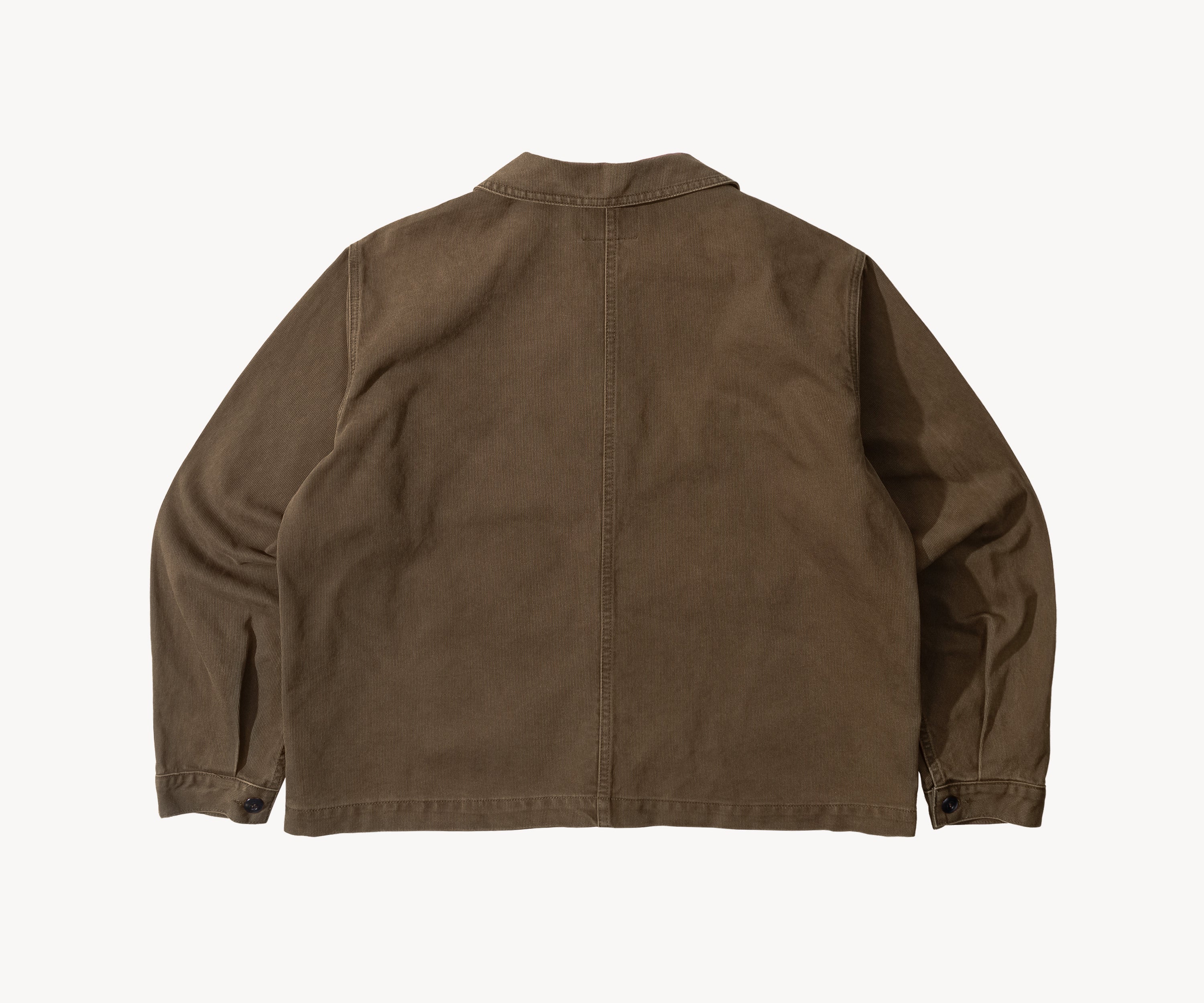THE CROPPED WORK JACKET Manteaux et vestes XS / MARRON - BRUT Clothing