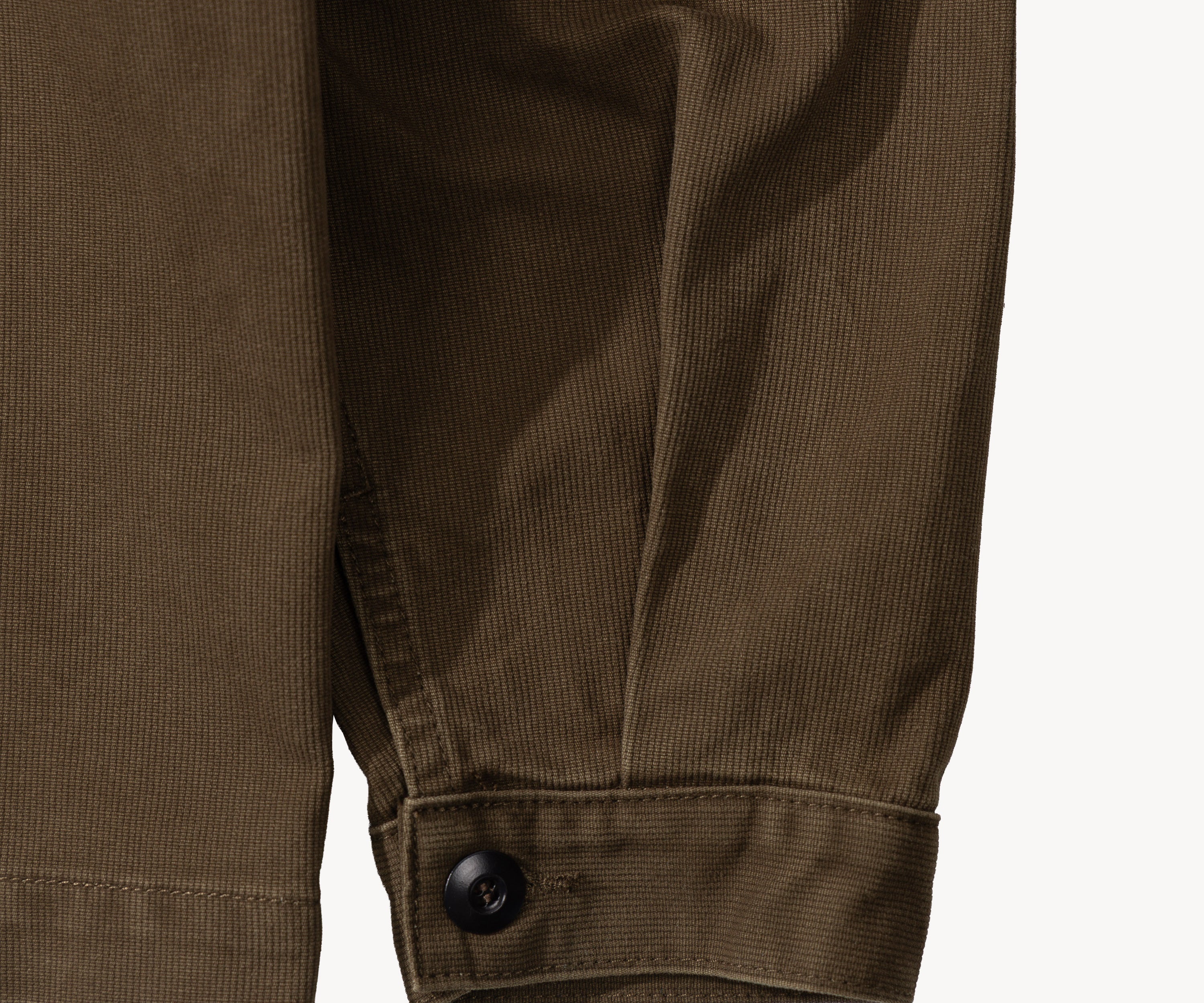 THE CROPPED WORK JACKET Coats & Jackets X-SMALL / BROWN - BRUT Clothing