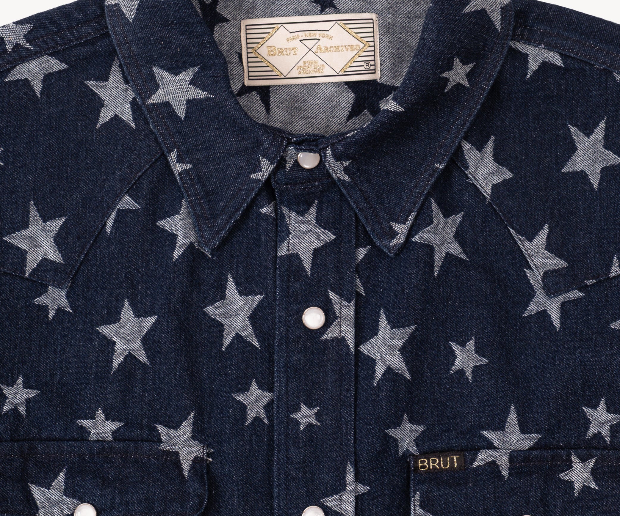 CHEMISE WESTERN STAR Chemises TAILLE S / BLEU DENIM - BRUT Clothing