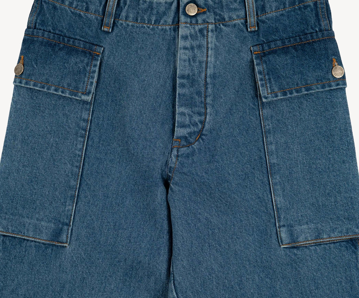 THE CARGO PANTS Pants US26 / FR36 / MEDIUM WASH - BRUT Clothing