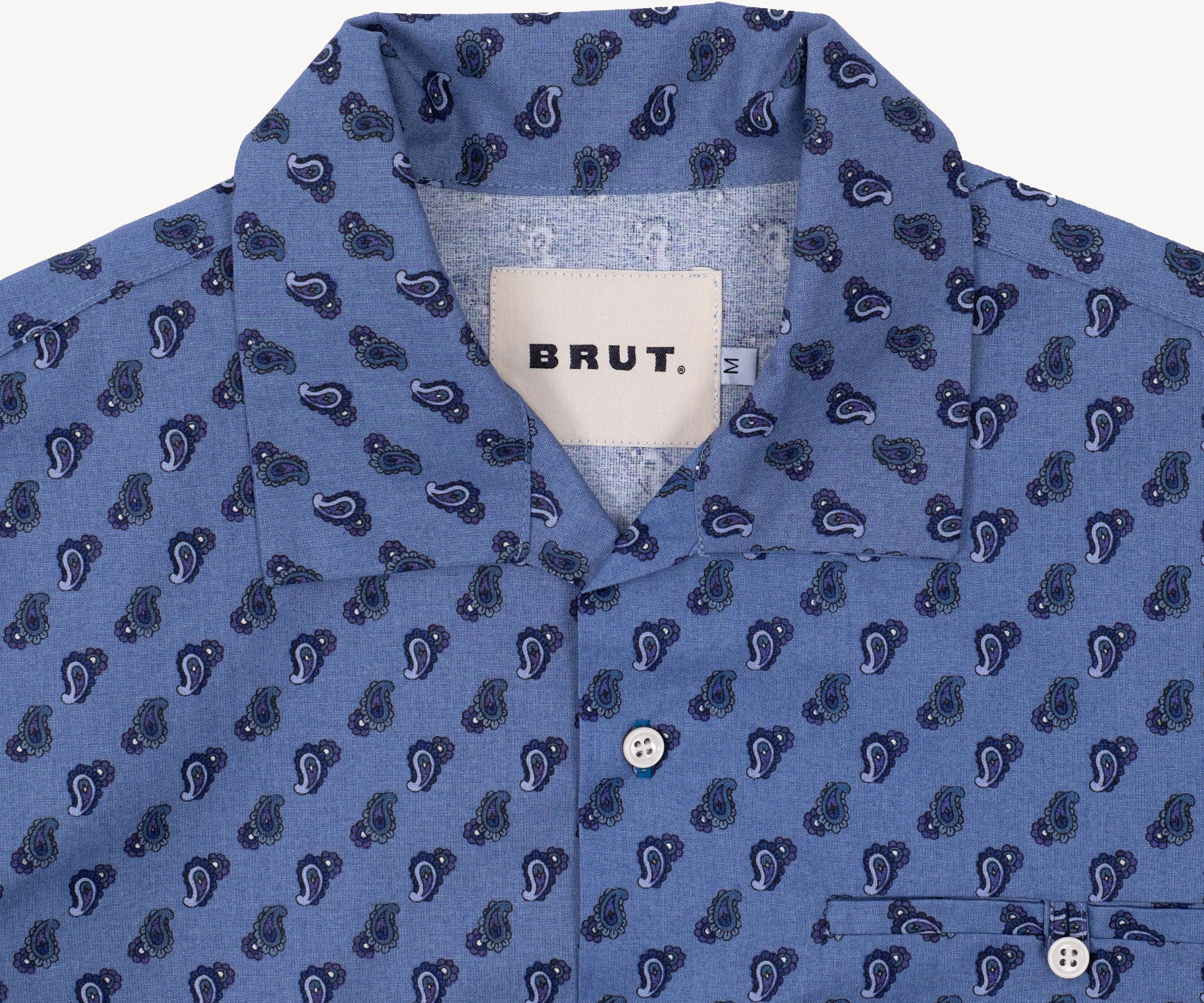 THE PROVENCAL SHIRT Shirts SMALL / BLUE - BRUT Clothing