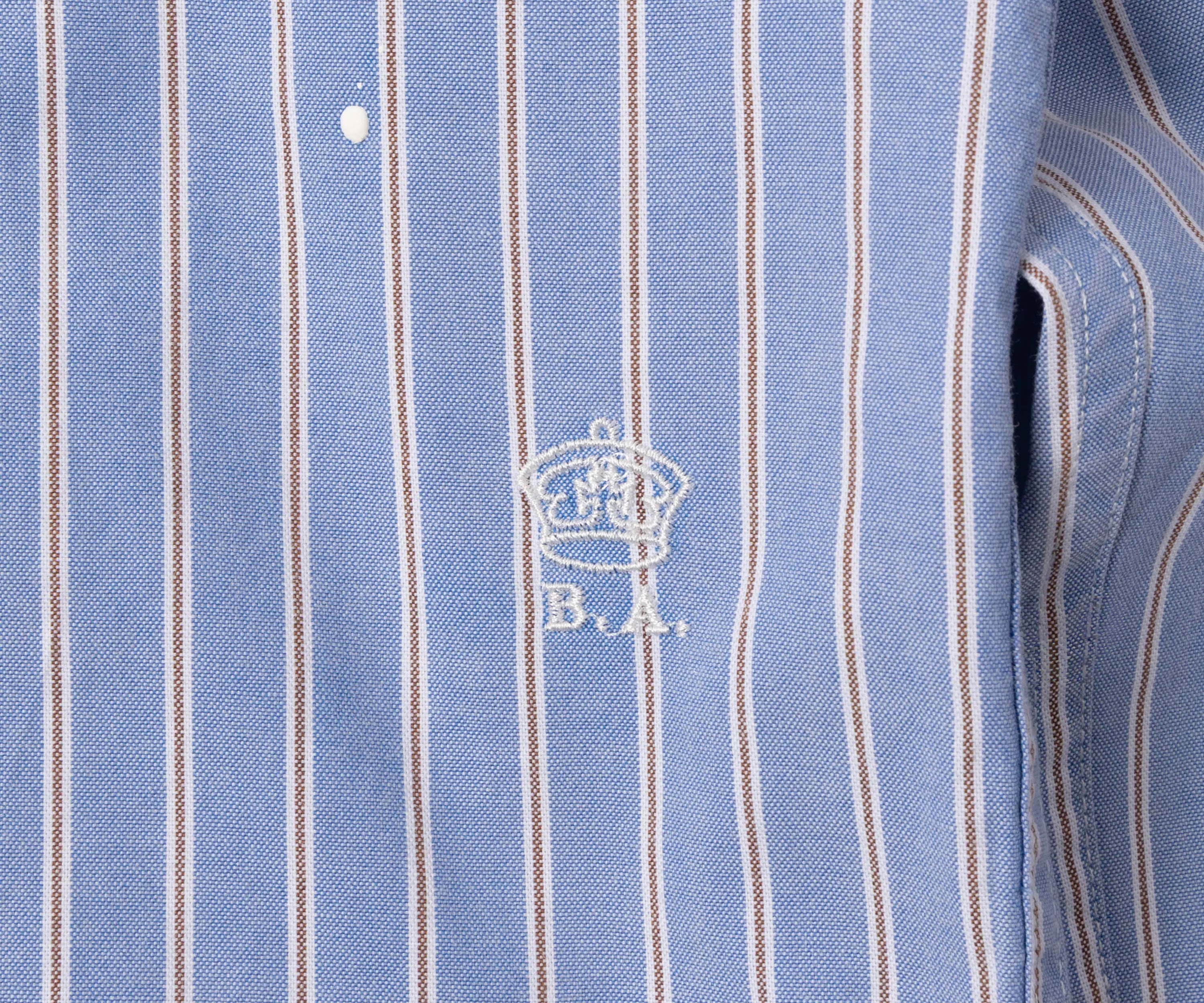 THE STAINED SHIRT Shirts X-SMALL / BLUE - BRUT Clothing
