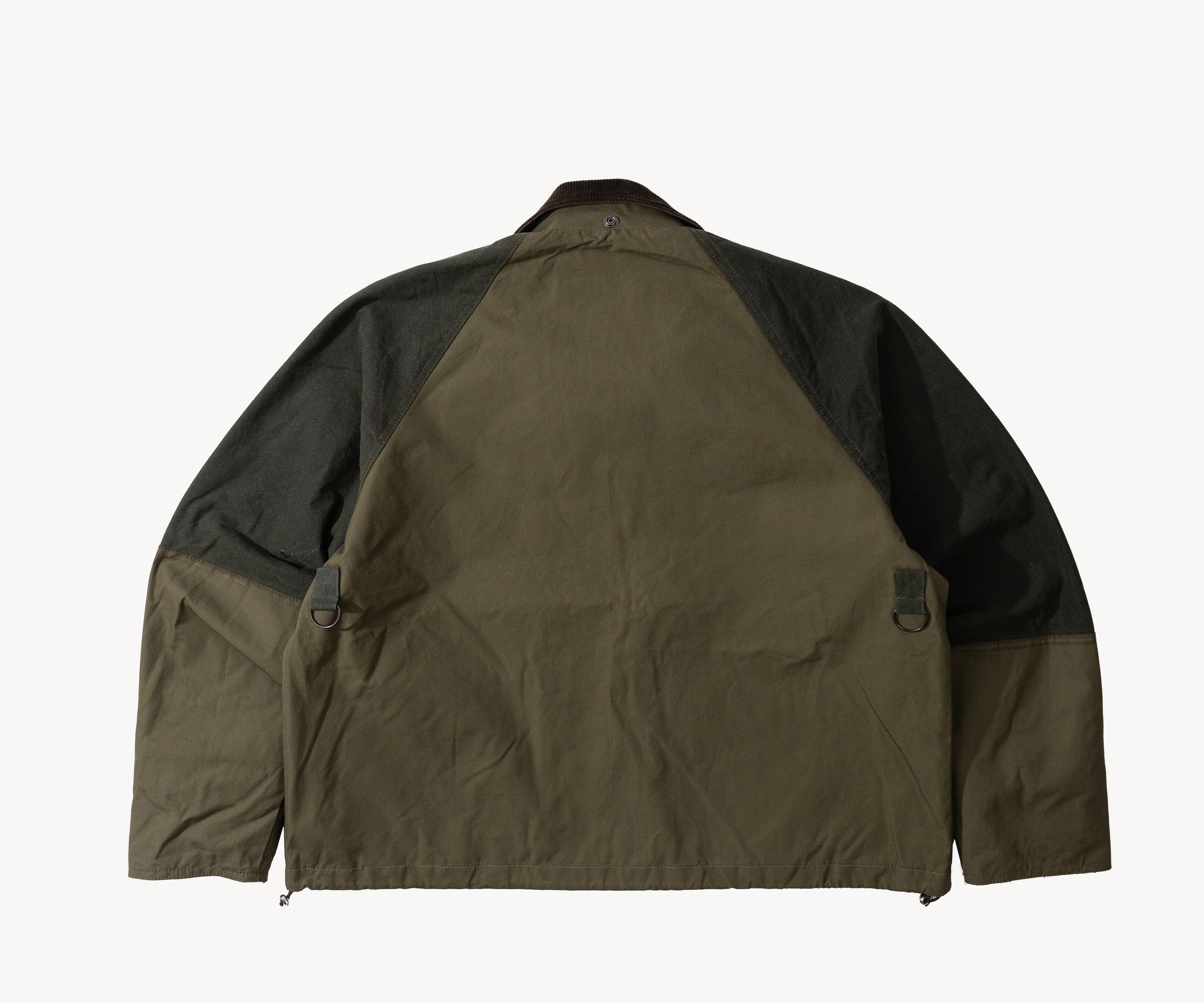REWORK® TRIAL WAX JACKET - N° 011 Manteaux et vestes MEDIUM / VERT - BRUT Clothing